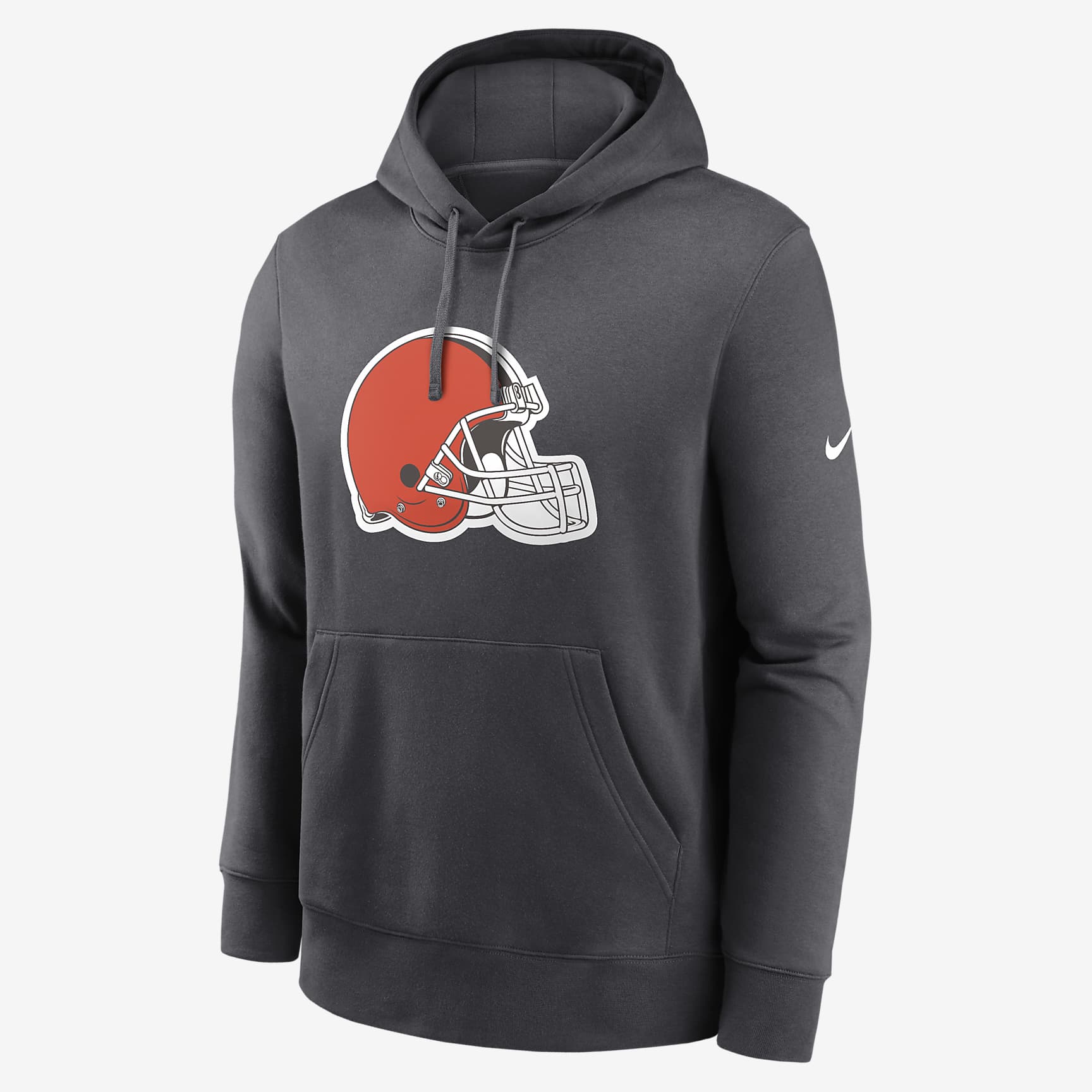 Cleveland Browns Club Logo Men's Nike NFL Pullover Hoodie