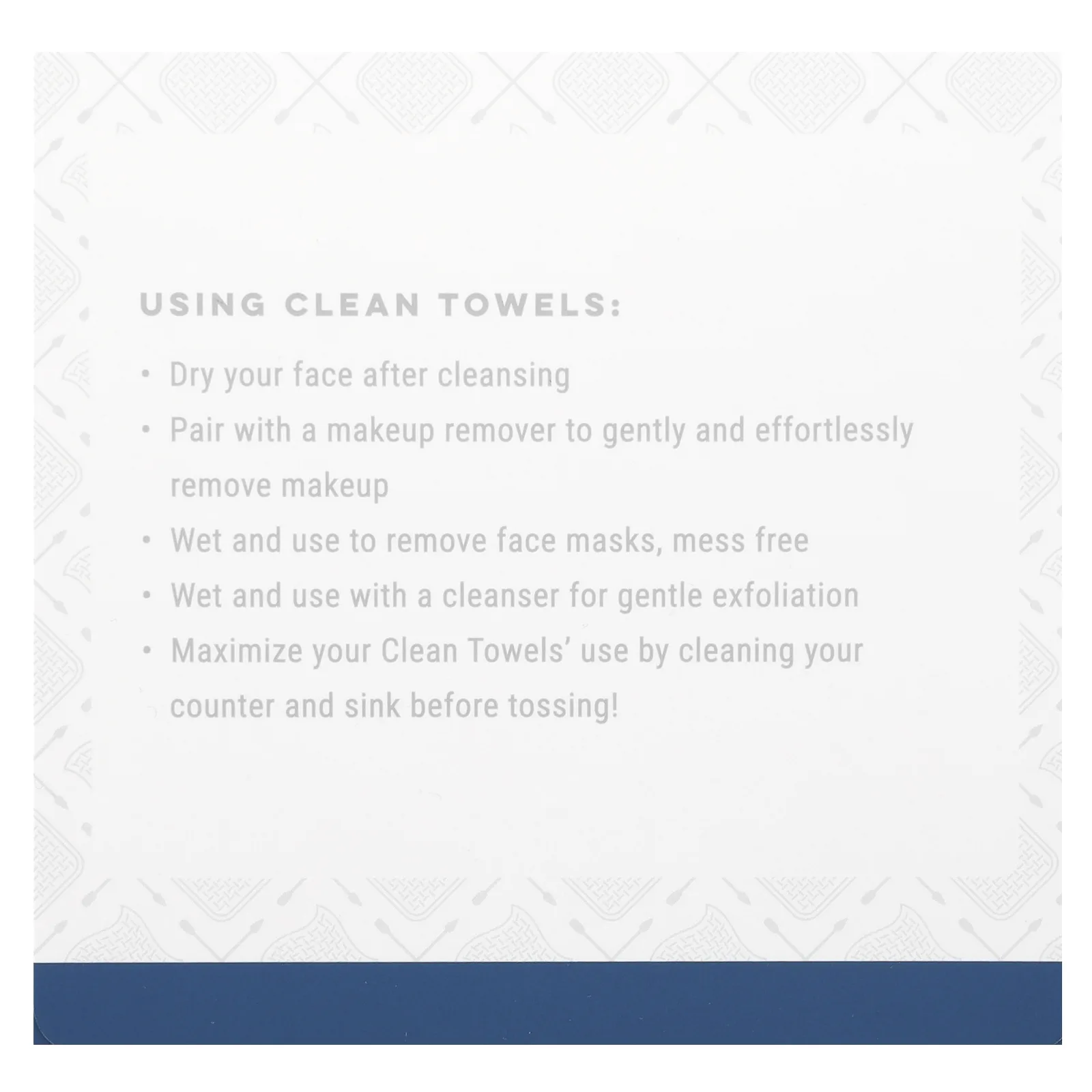 Clean Skin Club, чистые полотенца, размер XL, одноразовые, 50 шт.