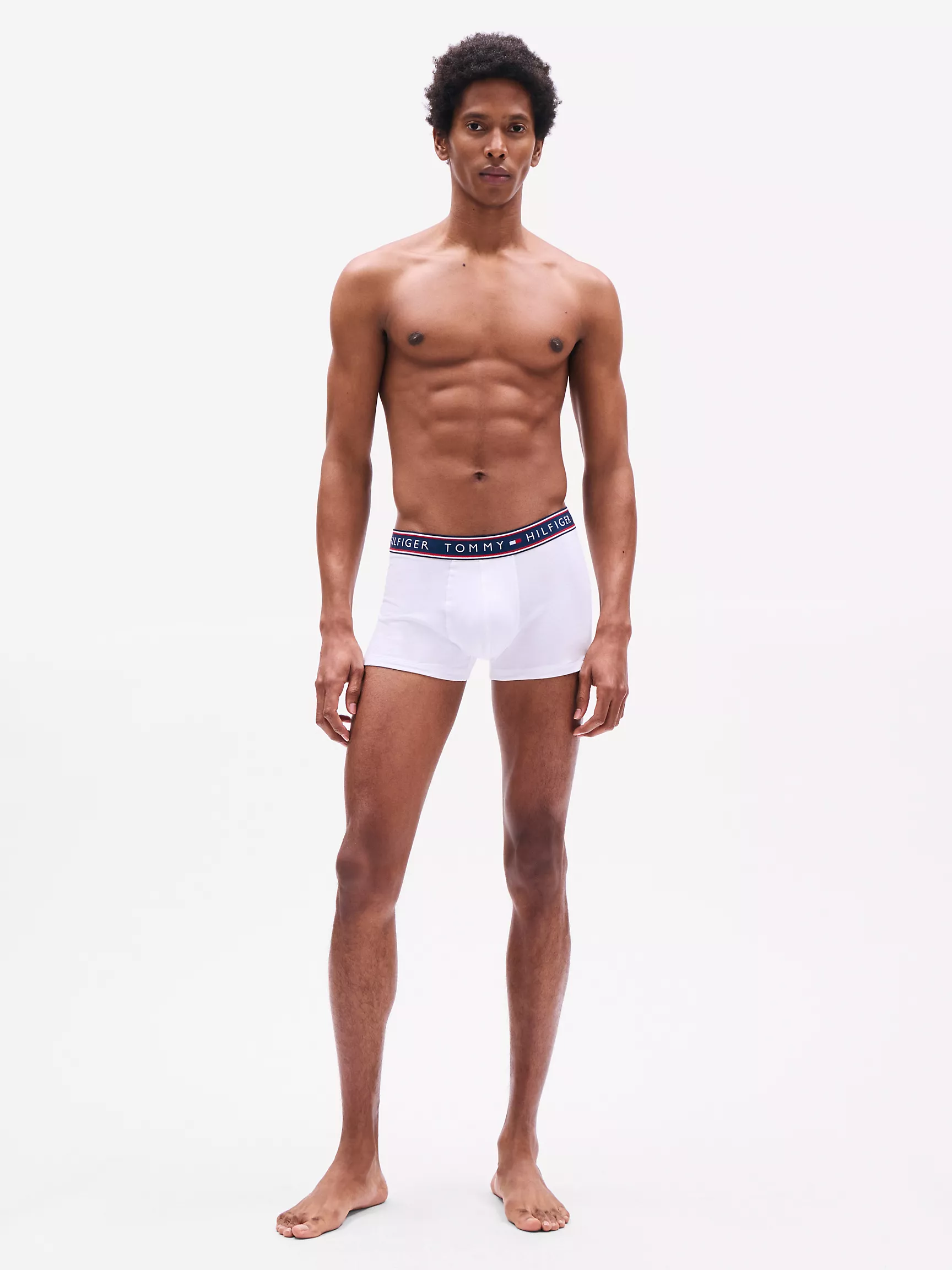 Мужское нижнее белье Tommy Hilfiger, Хлопковые эластичные трусы-боксеры (набор 3 шт.)