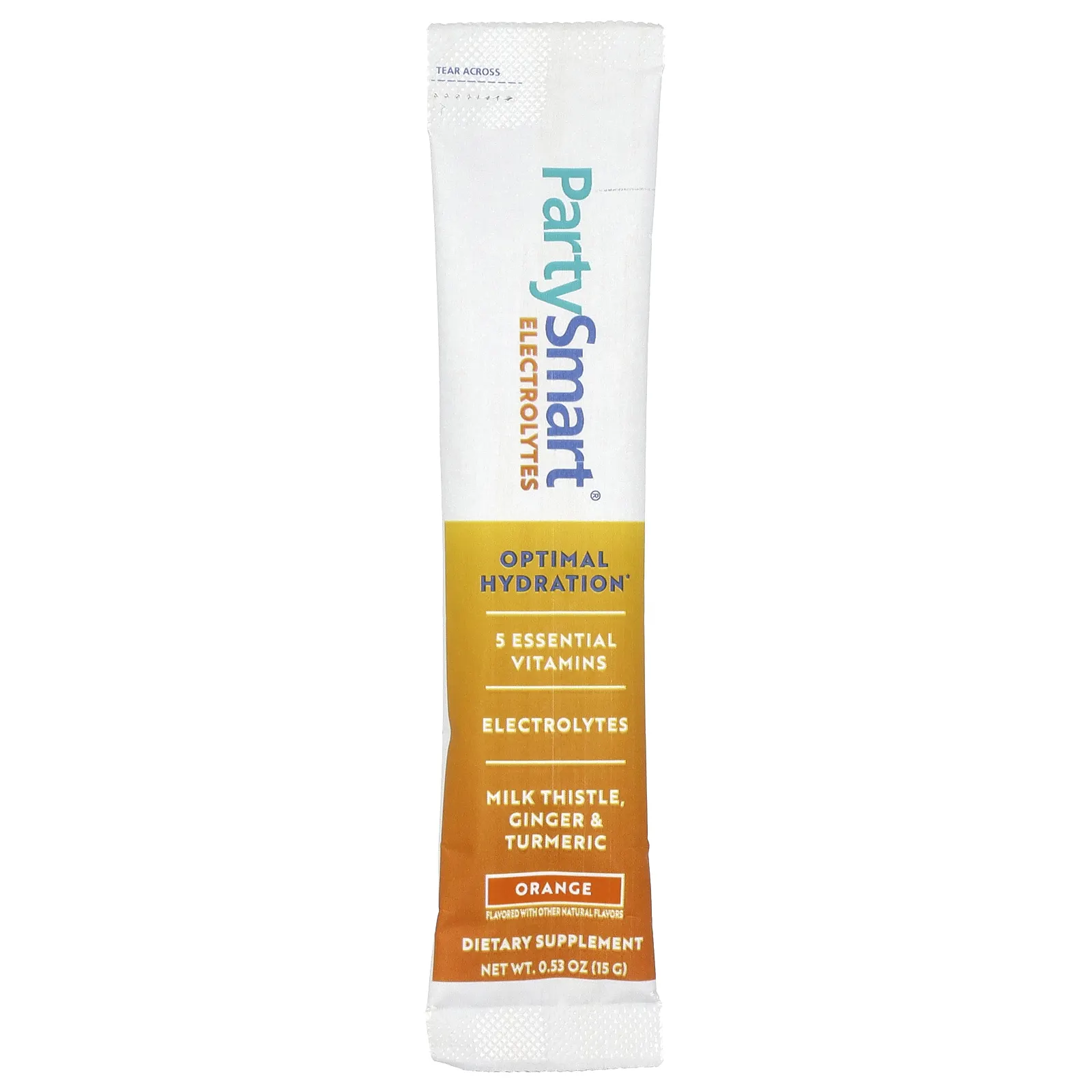 Himalaya, PartySmart®, электролиты, апельсин, 6 упаковок в стиках по 15 г (0,53 унции)