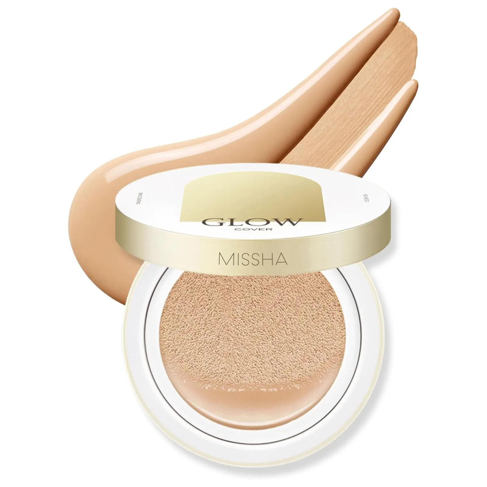 Missha, Glow Cushion, № 23, песочный, 14 г (0,49 унции)