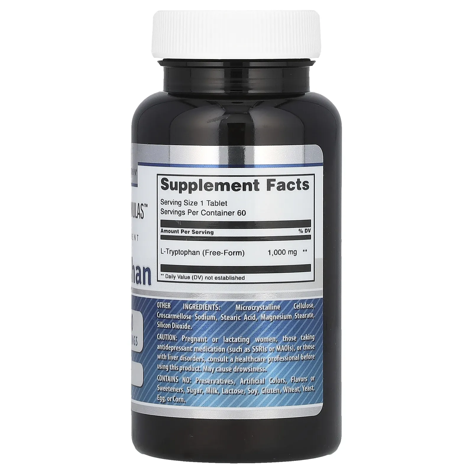 Amazing Nutrition, L-триптофан, 1000 мг, 60 таблеток