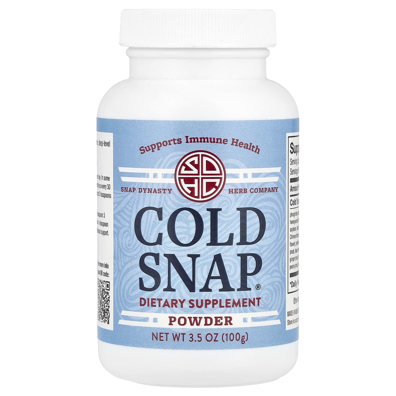 Snap Dynasty, Cold Snap®, порошок, 100 г (3,5 унции)