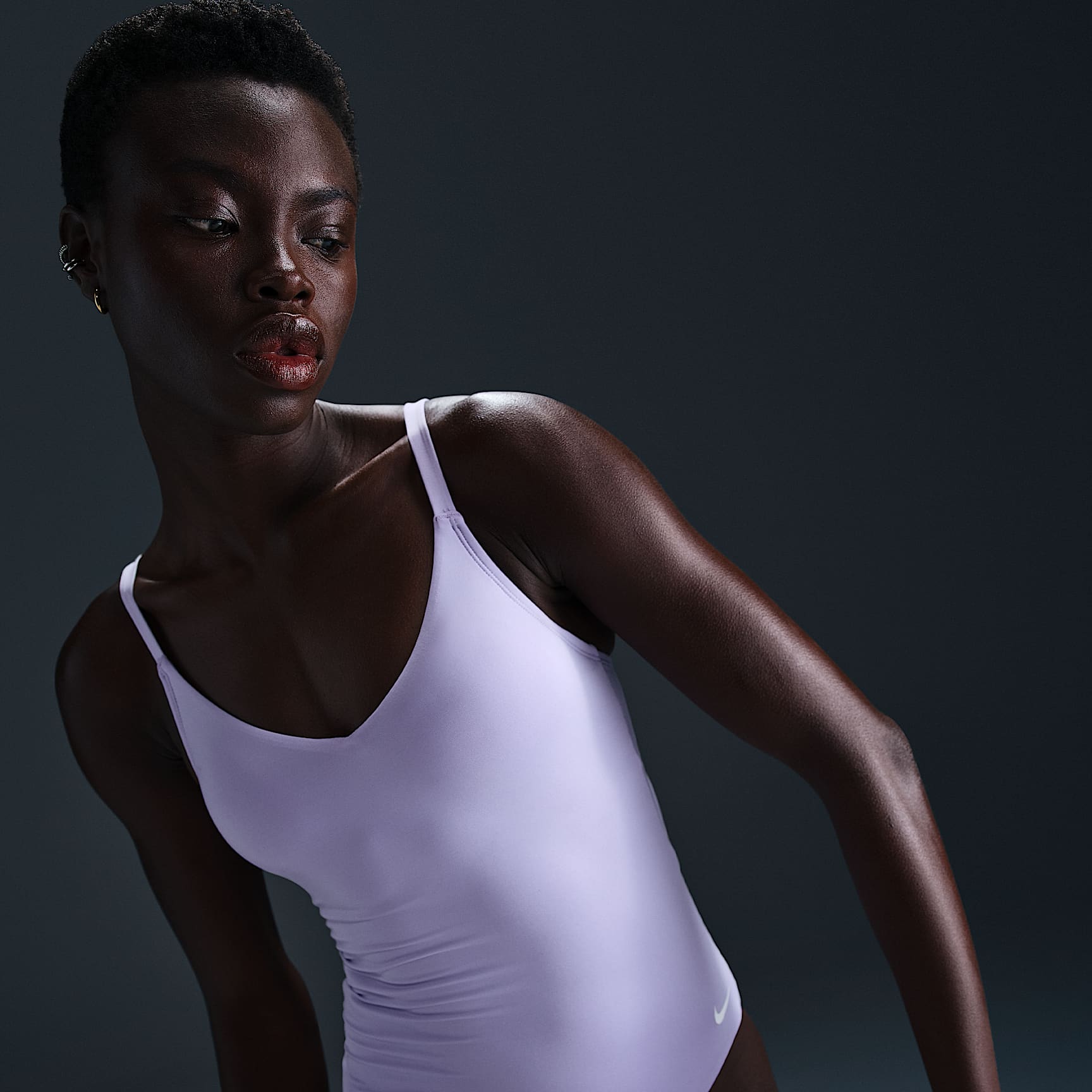 Nike Swim Essential Women's V-Neck One-Piece