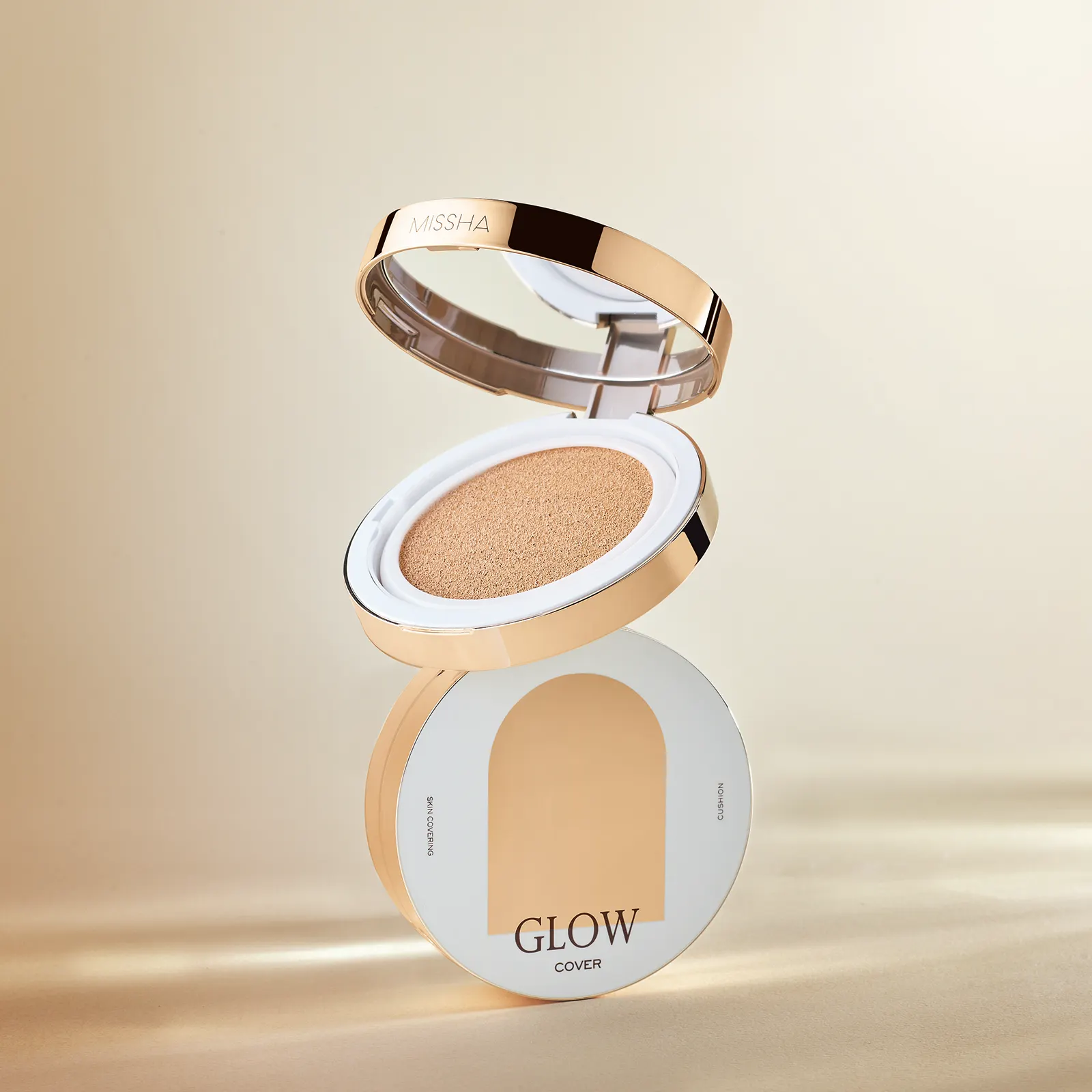 Missha, Glow Cushion, № 27, коричневый, 14 г (0,49 унции)