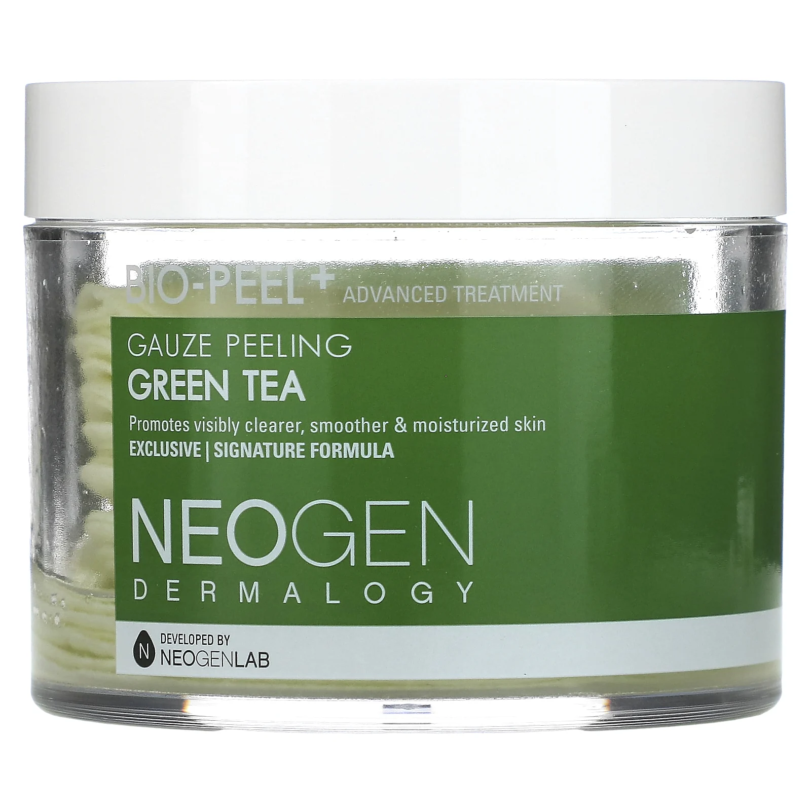 Neogen, Bio-Peel, диски для пилинга, зеленый чай, 30 шт., 200 мл