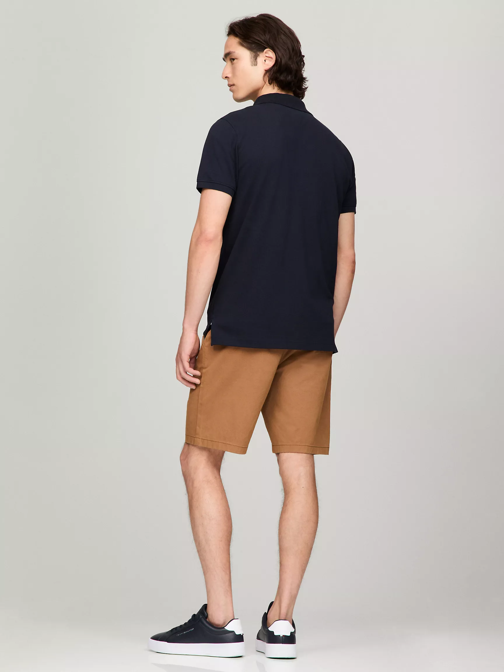 Мужское поло Tommy Hilfiger, Поло стандартного кроя с контрастной отделкой под воротником