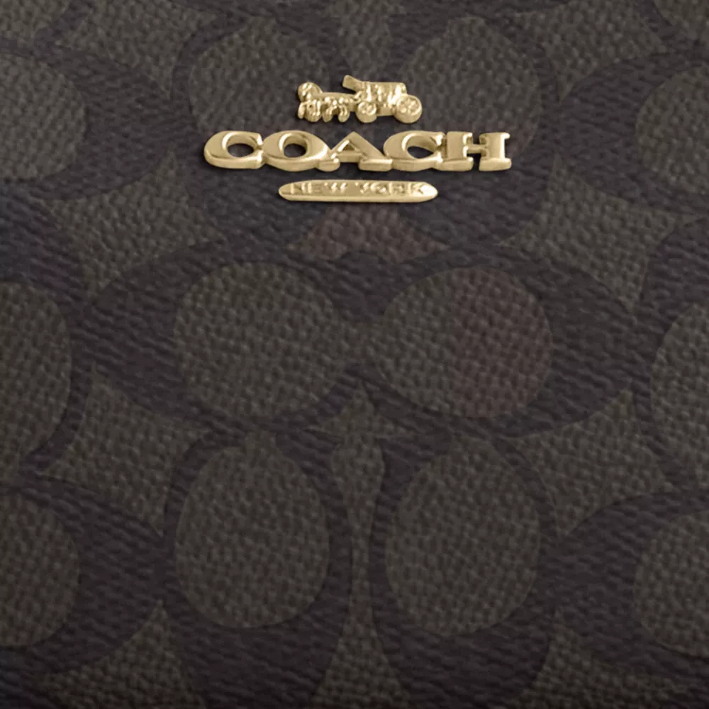 Сумка COACH Teri Mini Crossbody Bag In Signature Canvas