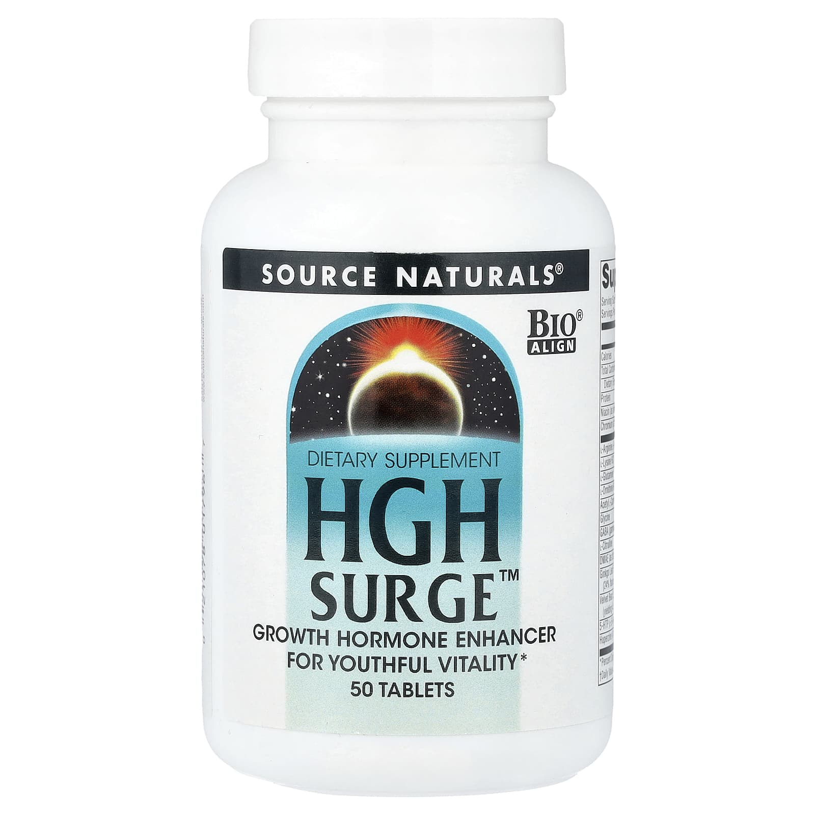Source Naturals, HGH Surge™, 50 таблеток