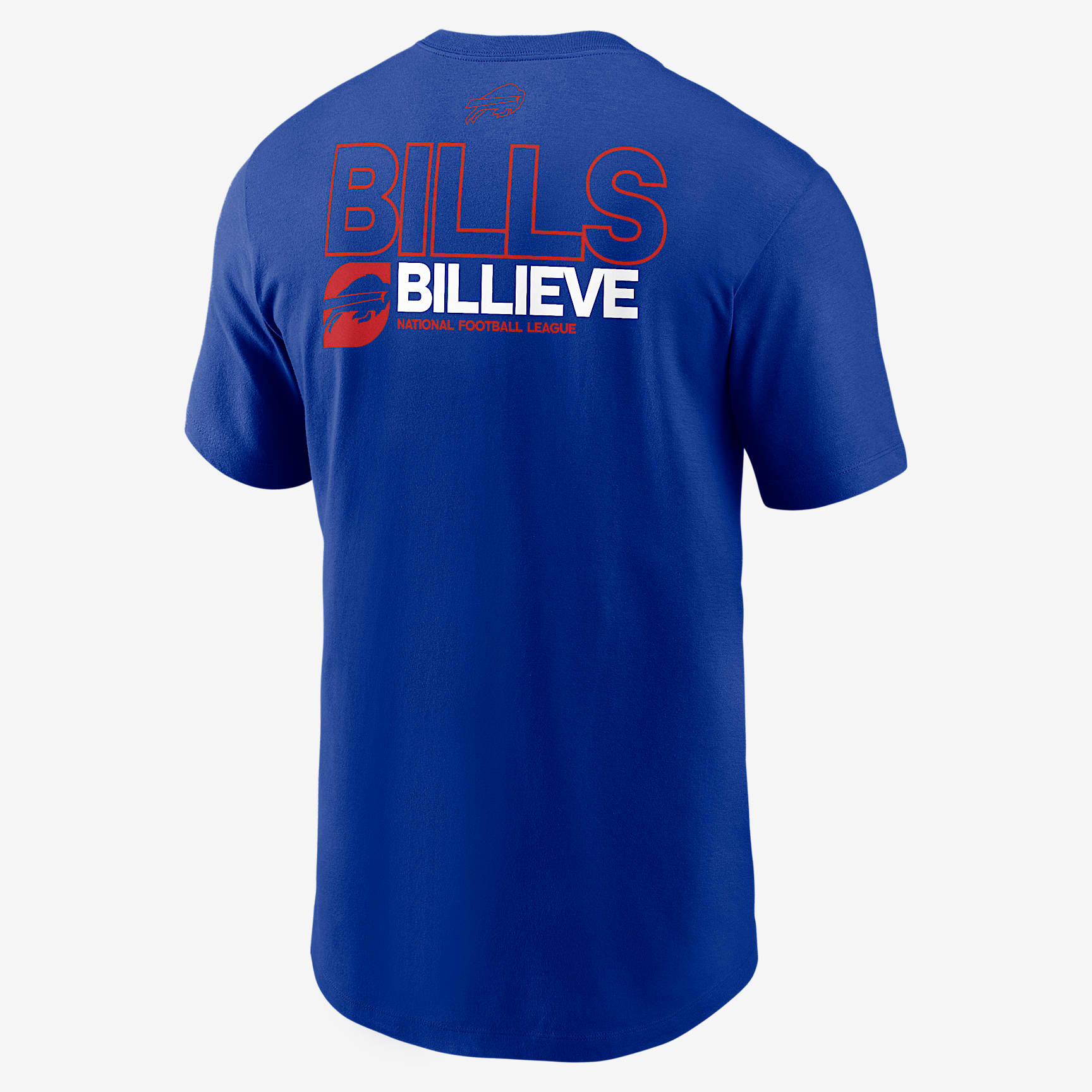 Buffalo Bills Team Outline Essential T-Shirt Men's Nike NFL T-Shirt