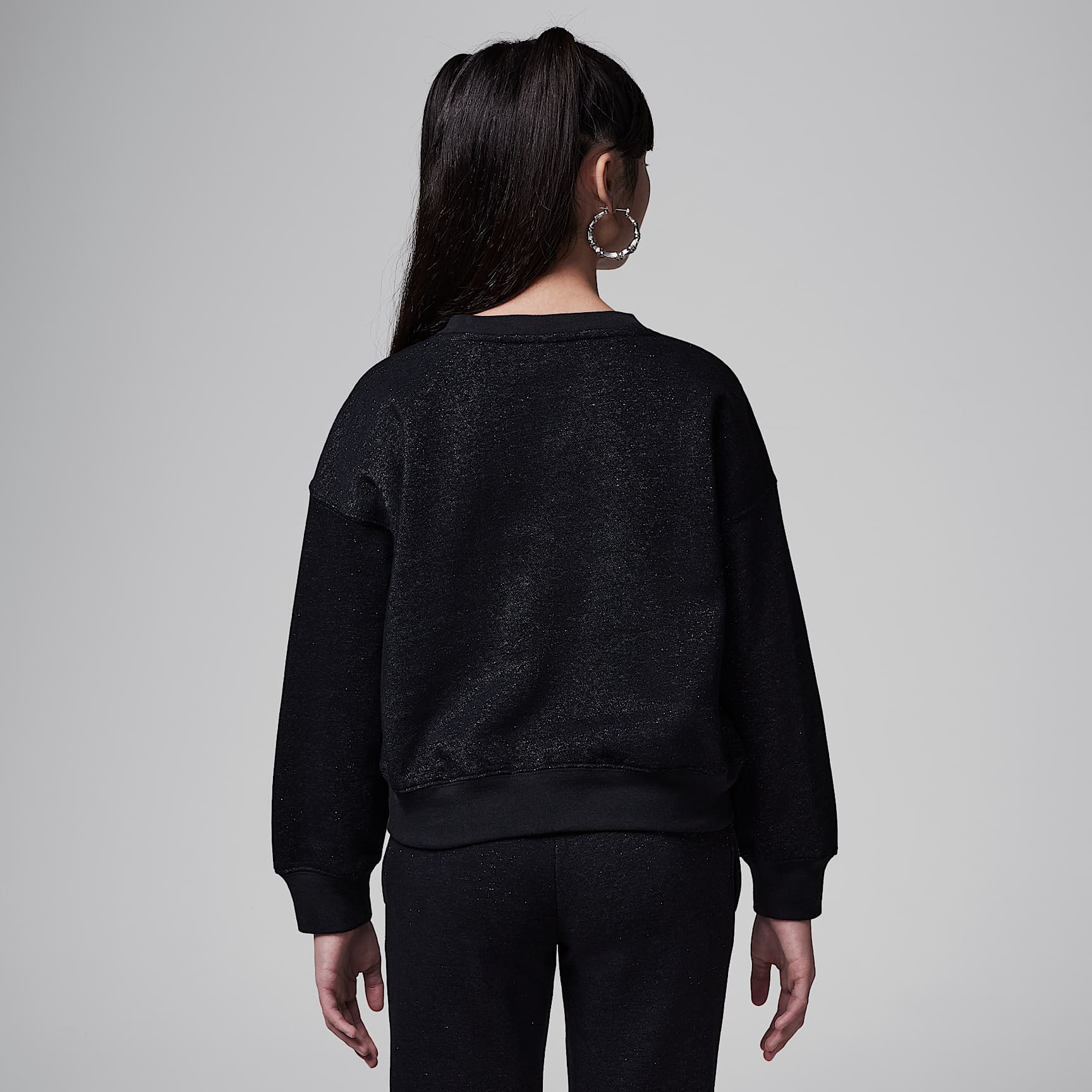 Jordan Big Kids' 1st Baby Blue Crew Top