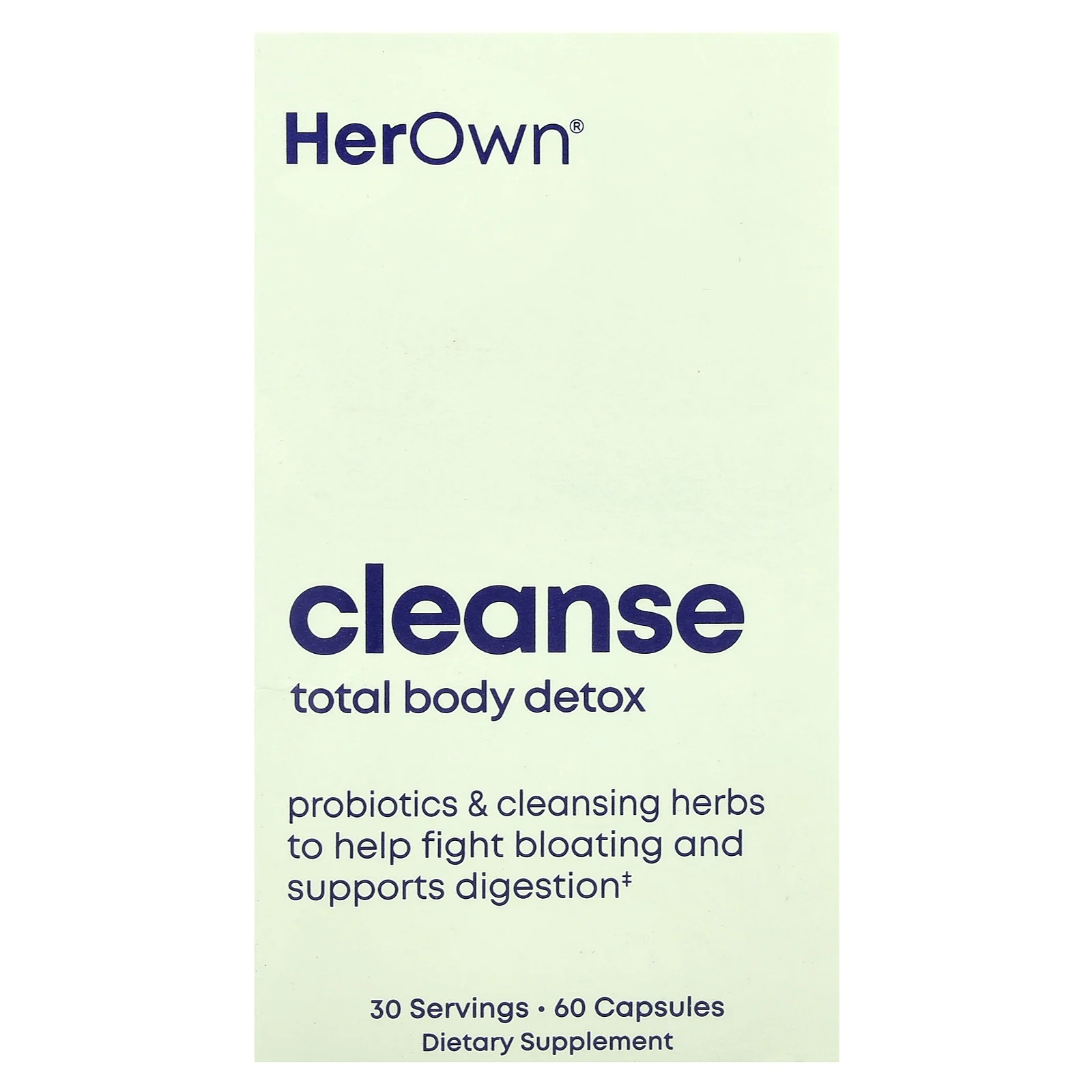 Her Own, Cleanse, 60 капсул
