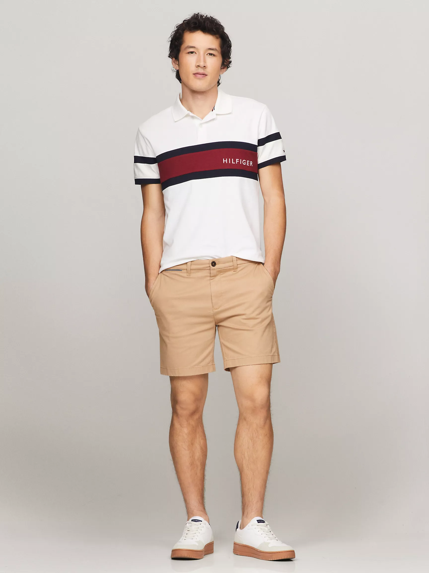 Мужские шорты Tommy Hilfiger, Шорты Tommy стандартного кроя (7 дюймов)