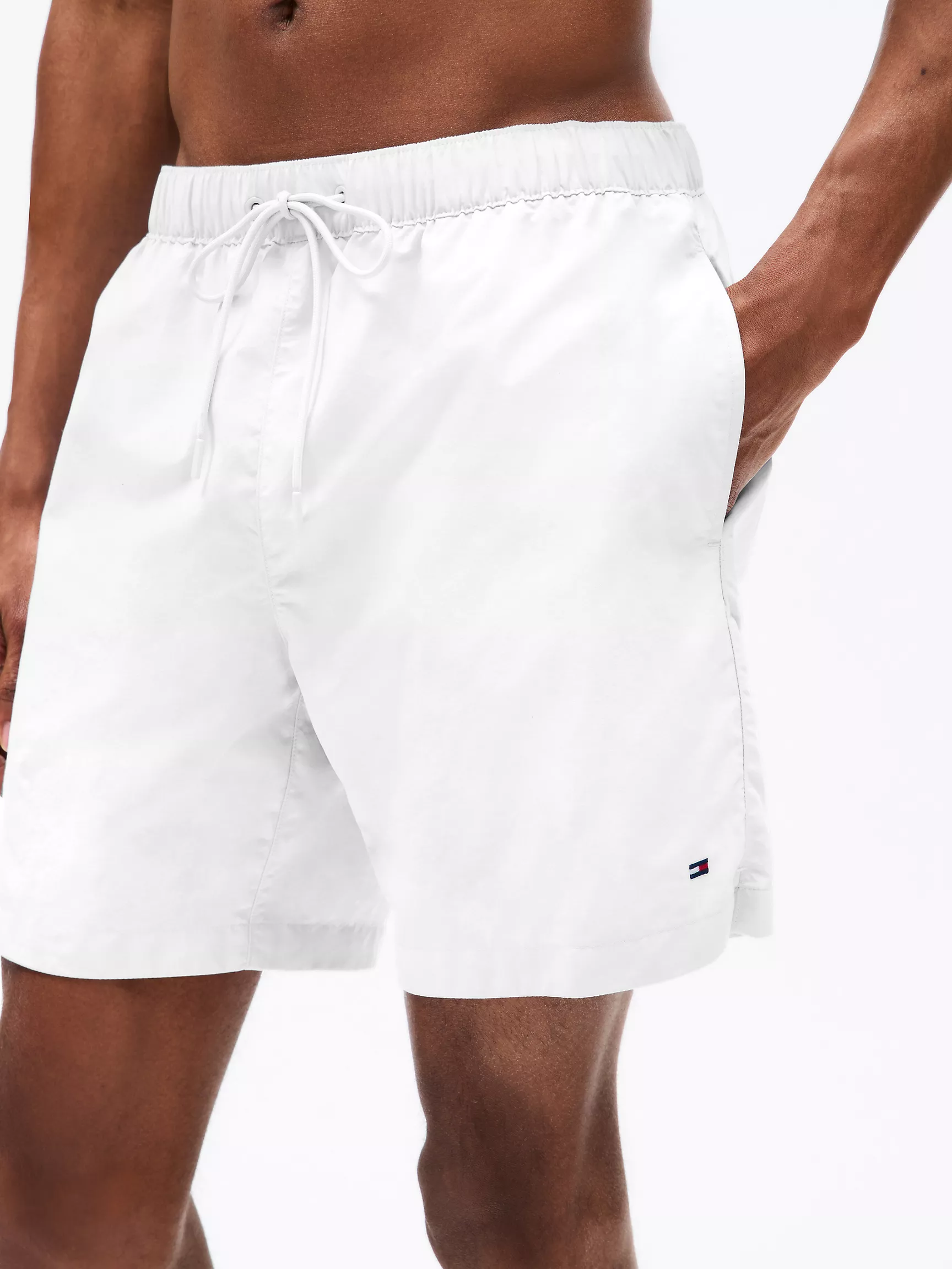 Мужские купальники Tommy Hilfiger, Однотонные плавательные шорты (7 дюймов)