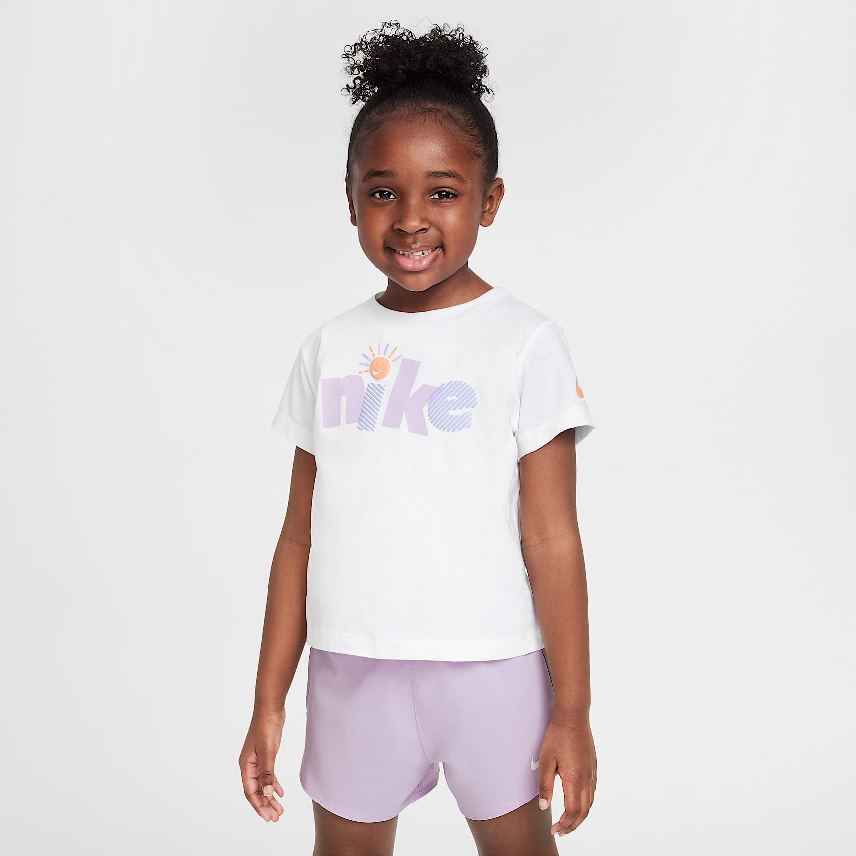 Nike Sunny Swoosh Little Kids' Graphic T-Shirt