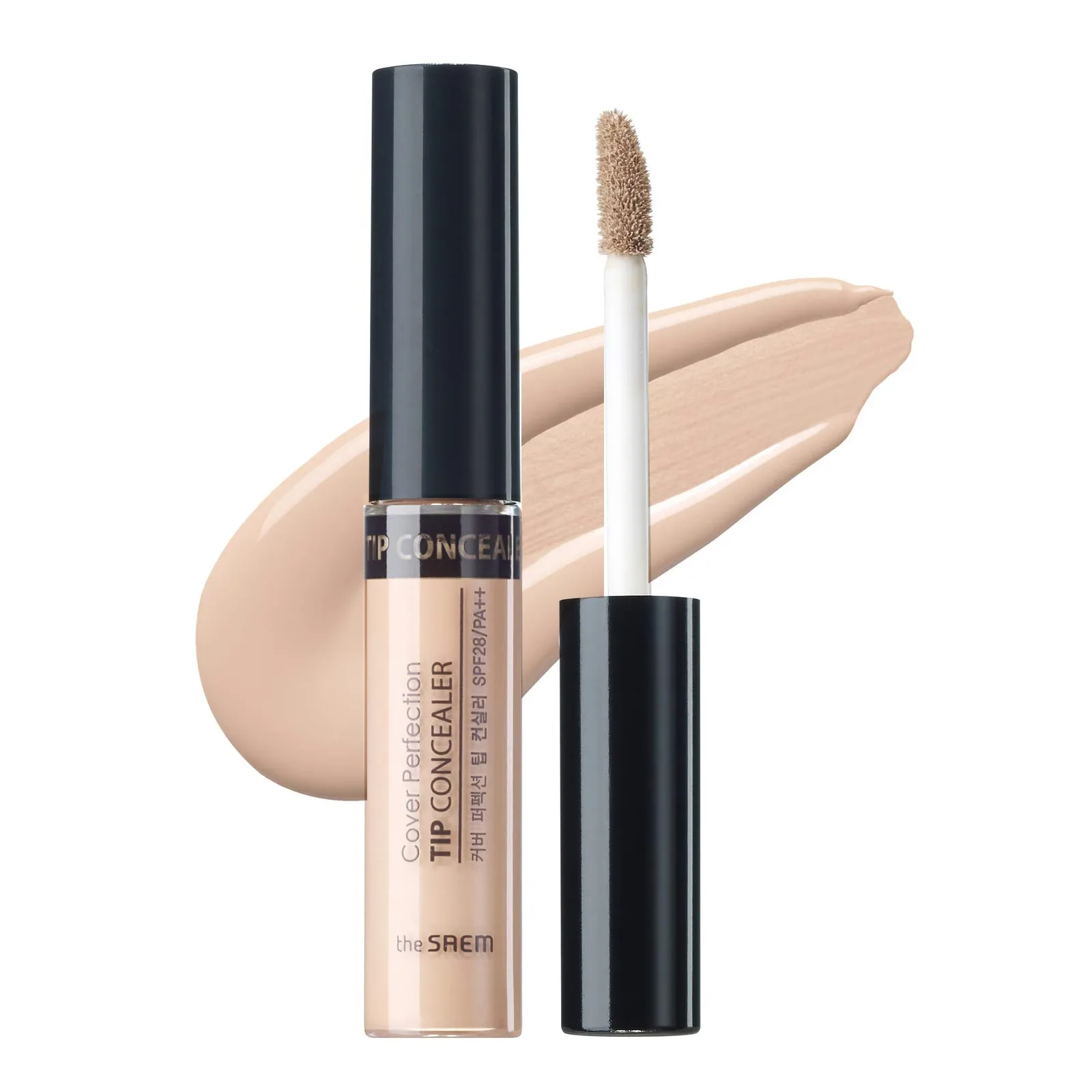 The Saem, Cover Perfection, консилер для кончиков пальцев, SPF 28 PA ++, натуральный бежевый 1,5, 0,23 унции
