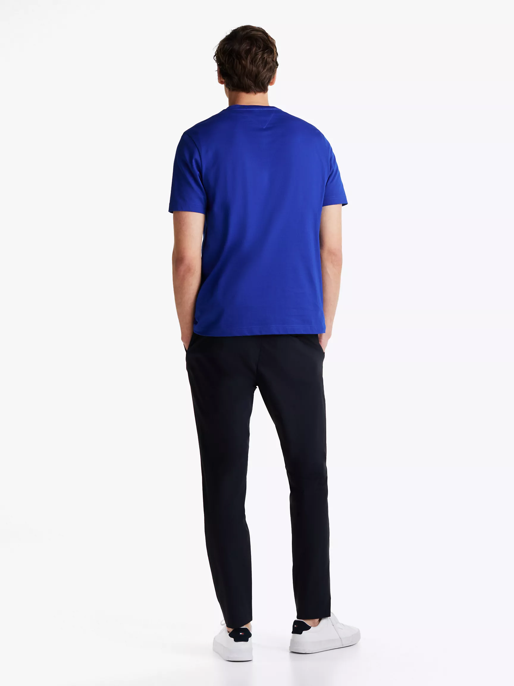 Мужская футболка Tommy Hilfiger, Футболка с вышитым флагом и гербом