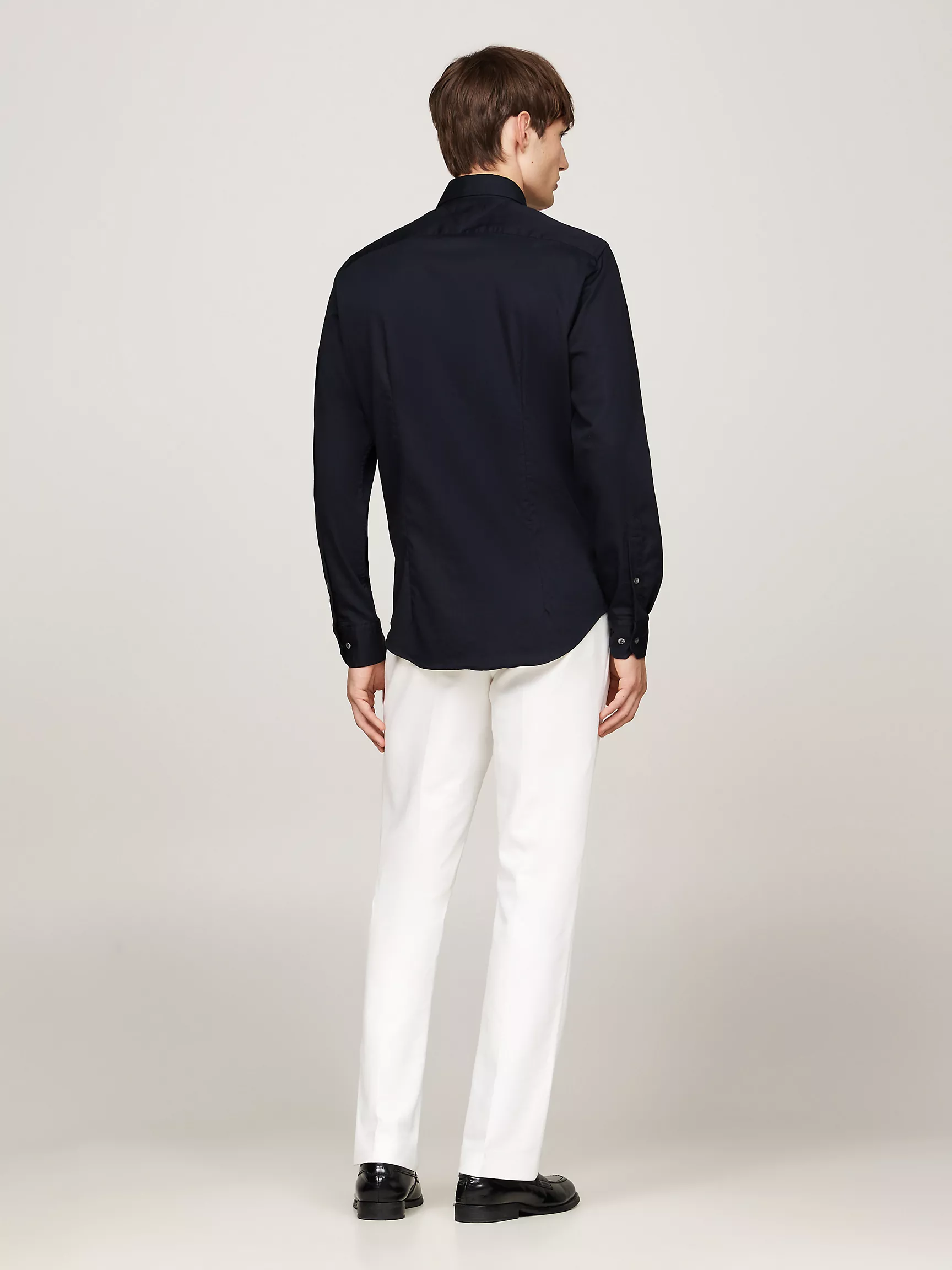 Мужская рубашка Tommy Hilfiger, Приталенная рубашка из поплина