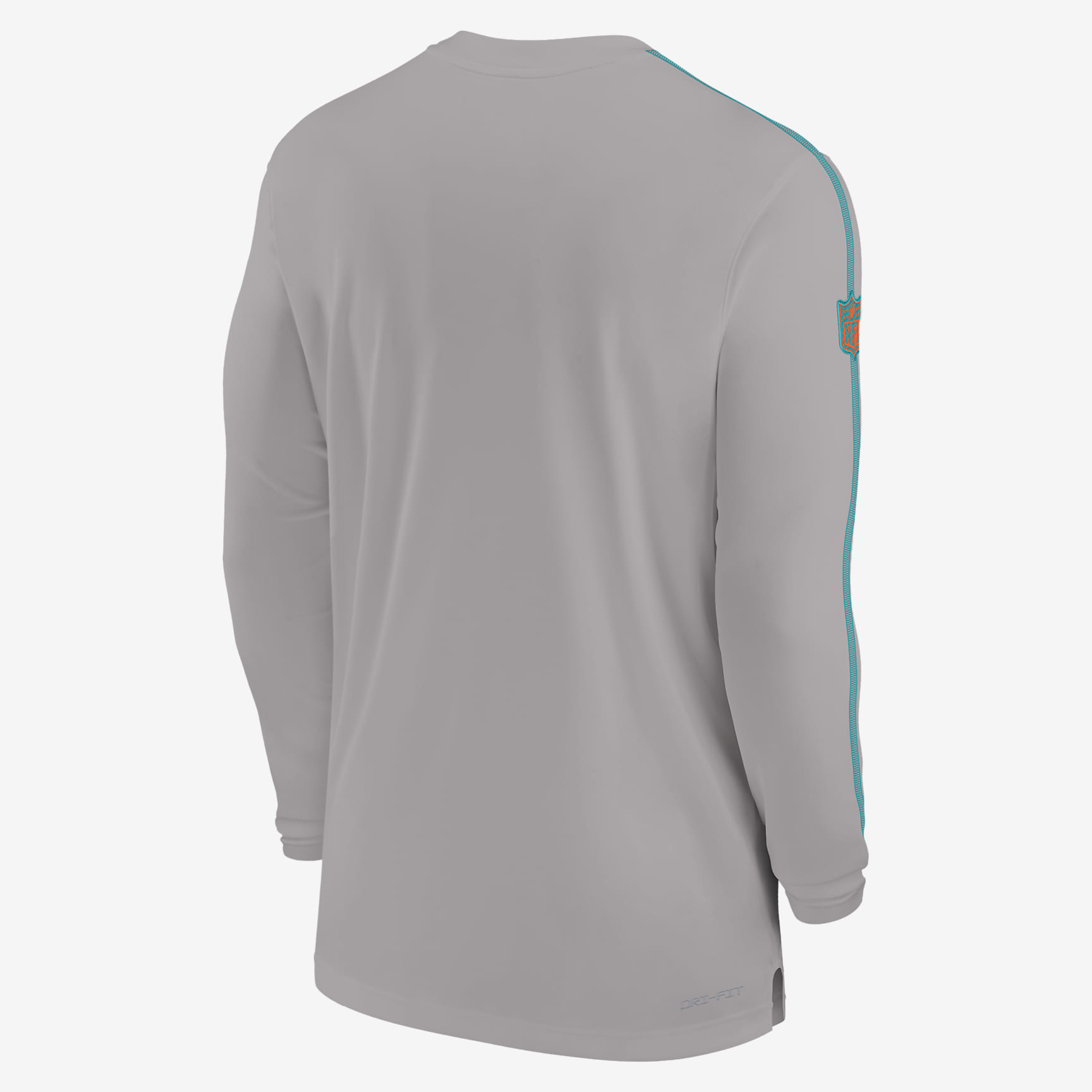 Miami Dolphins Sideline Coach Men's Nike Dri-FIT NFL Long-Sleeve Top