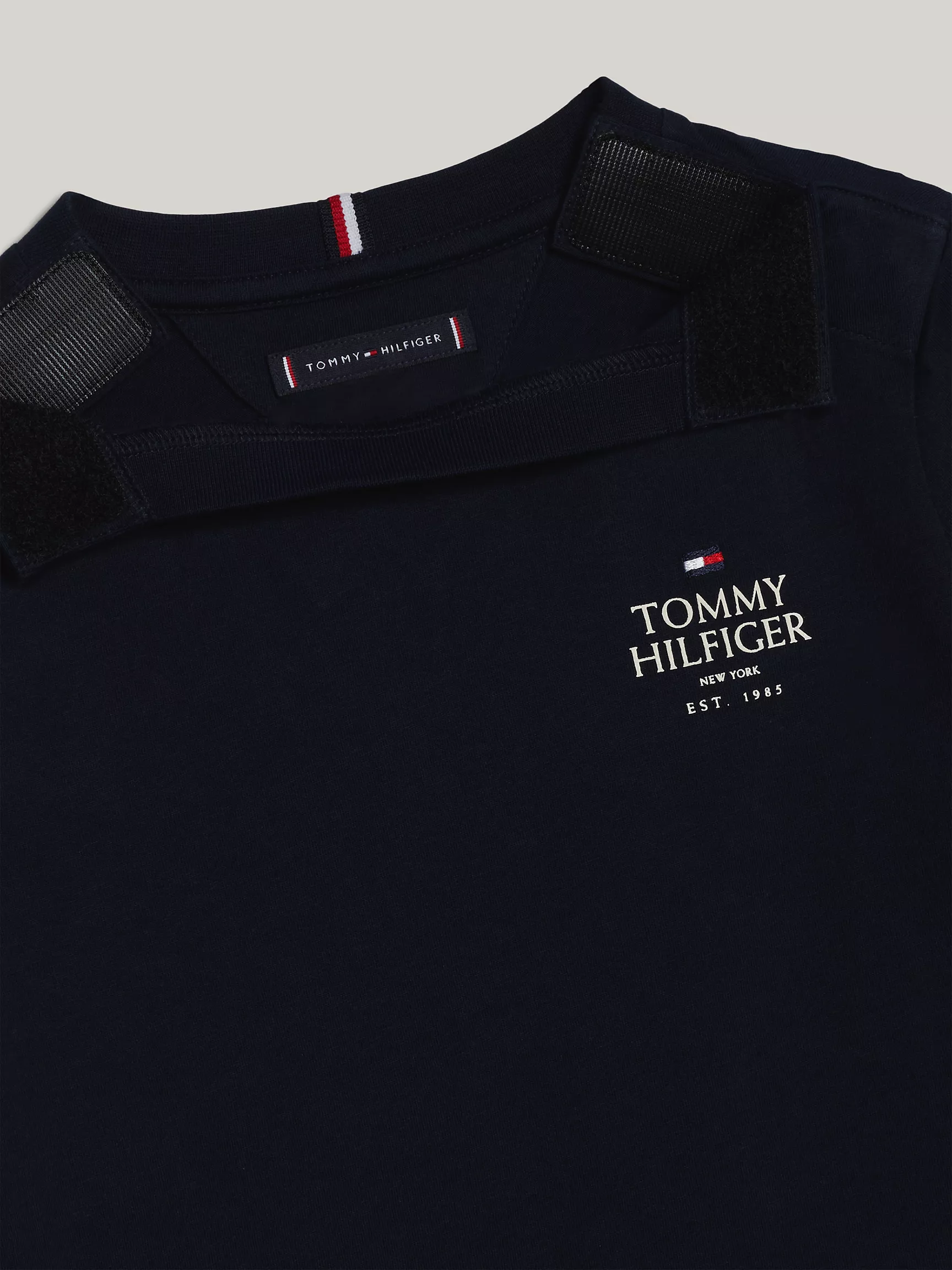 Футболка Tommy Hilfiger для мальчиков, Детская футболка с длинным рукавом и вышивкой