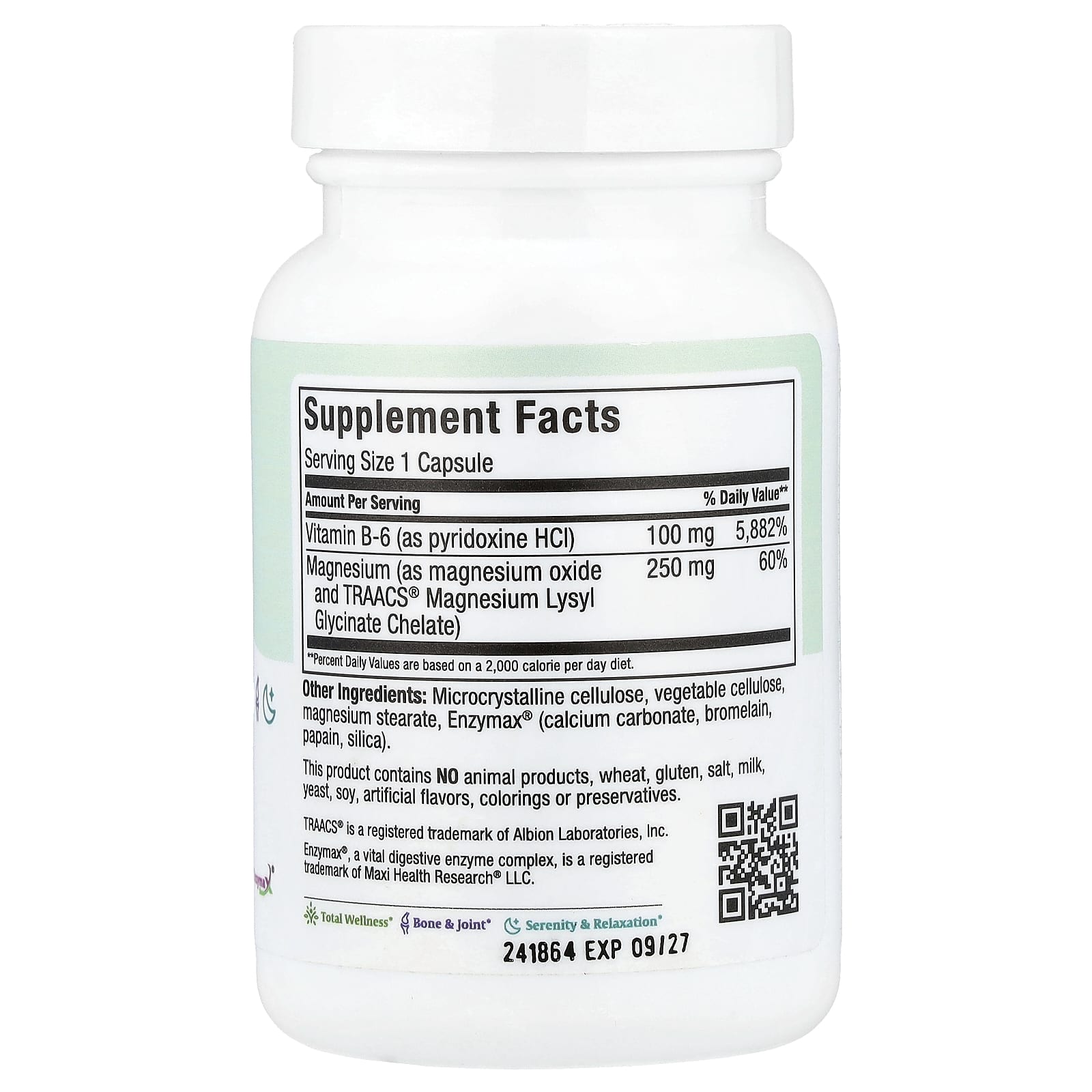 Maxi Health, Mag 6™, 60 капсул Maxcaps