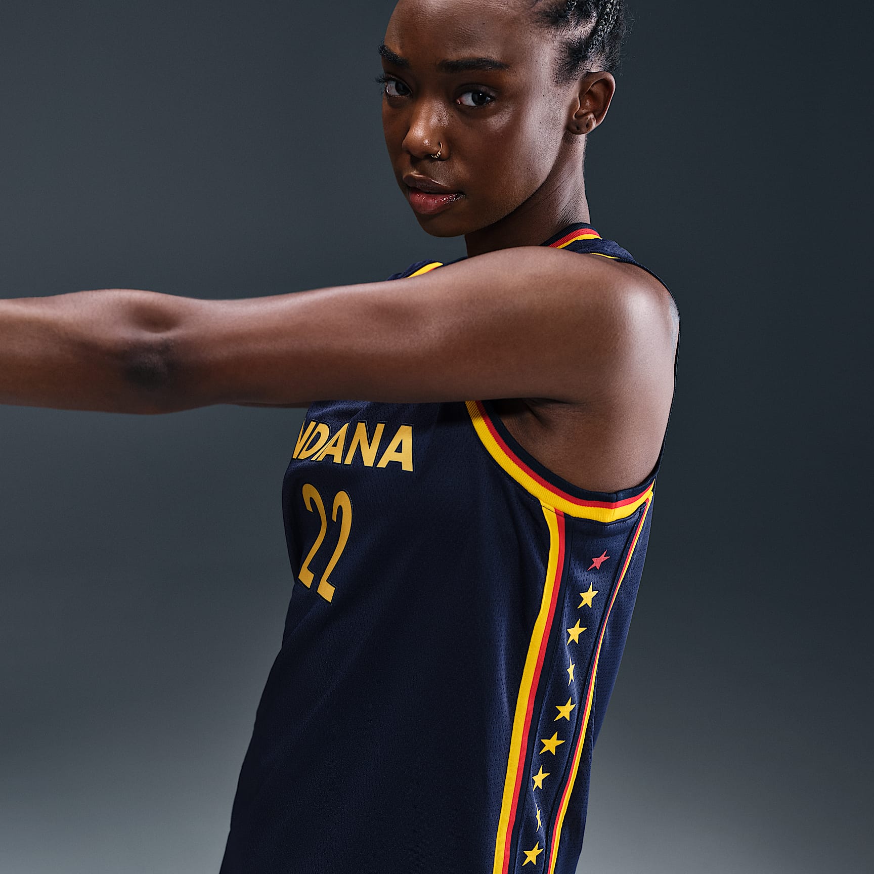 Caitlin Clark Indiana Fever Explorer Edition Nike Dri-FIT WNBA Victory Jersey