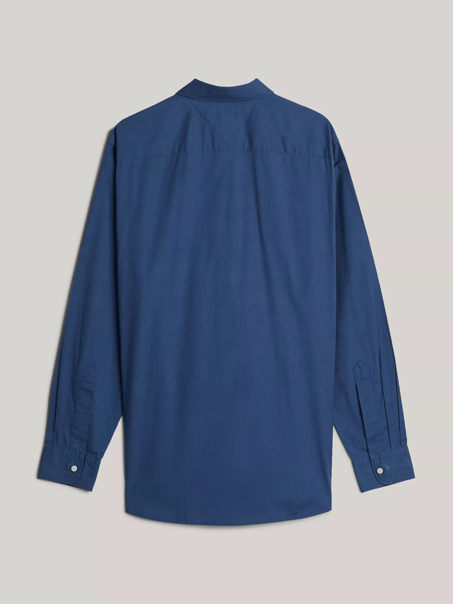 Мужская рубашка Tommy Hilfiger, Однотонная поплиновая рубашка стандартного кроя