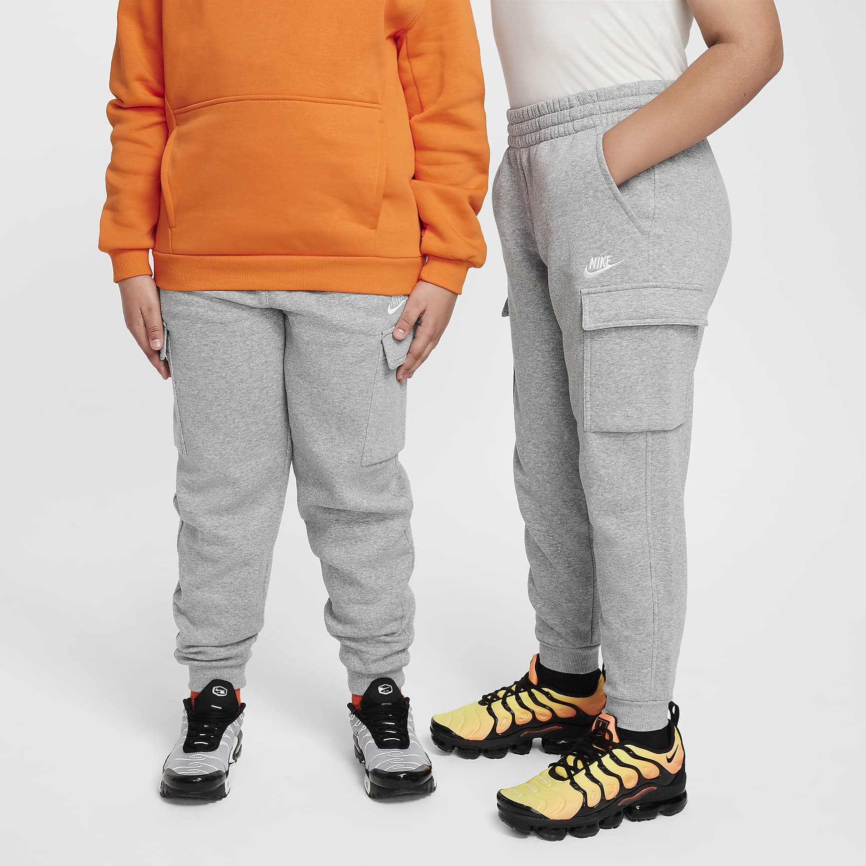 Nike Sportswear Club Fleece Big Kids' Cargo Pants (Extended Size)