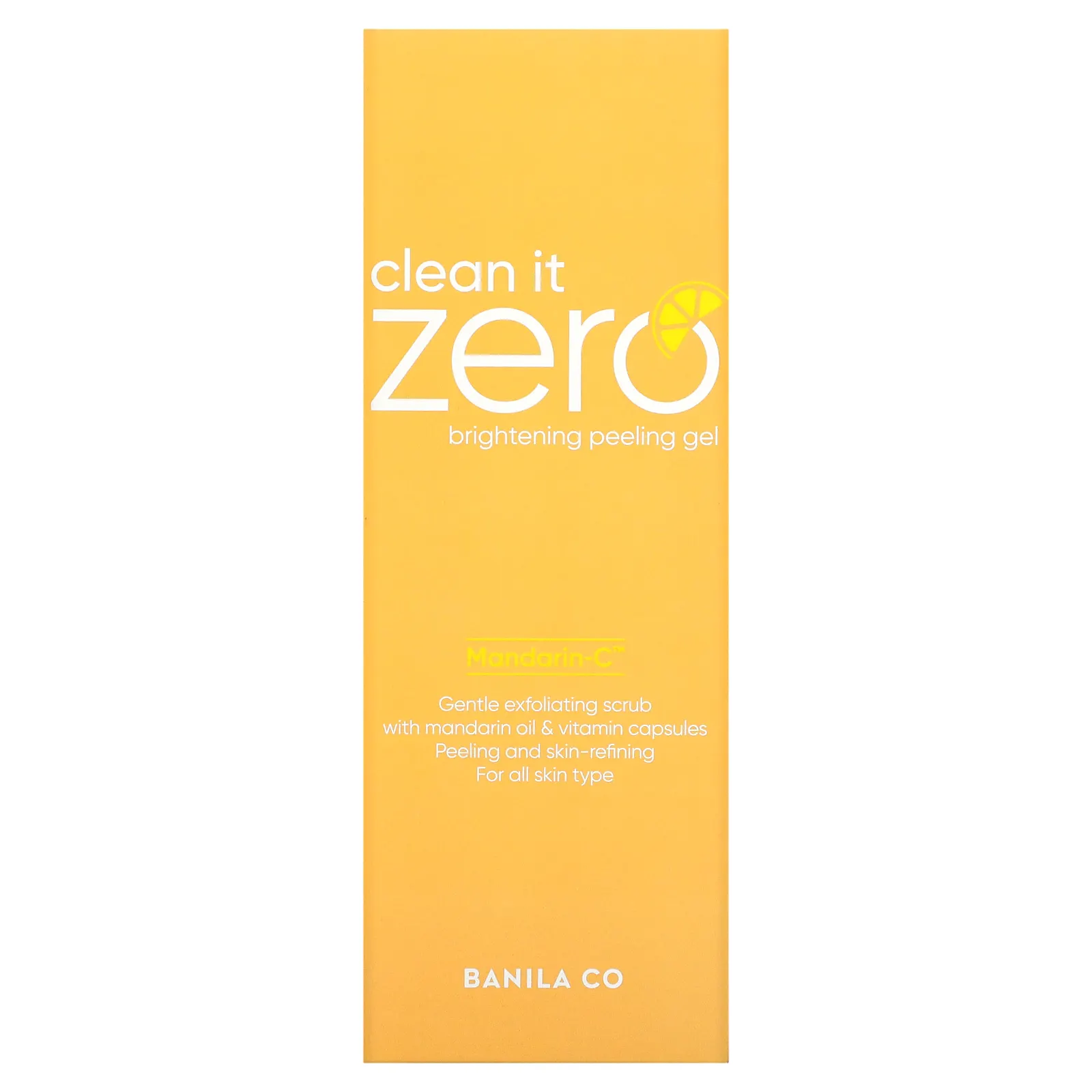 Banila Co, Clean It Zero, осветляющий гель-пилинг, для всех типов кожи, 120 мл (4,05 жидк. Унции)