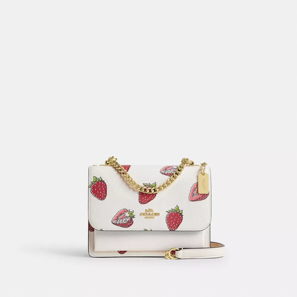 Сумка COACH Mini Klare Crossbody Bag With Strawberry Print