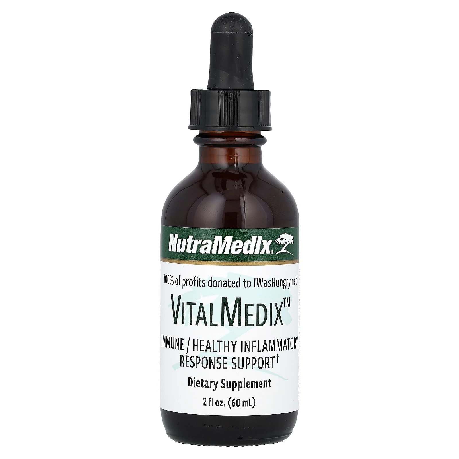 NutraMedix, VitalMedix, добавка для поддержки иммунной и воспалительной реакции, 60 мл (2 жидк. унции)