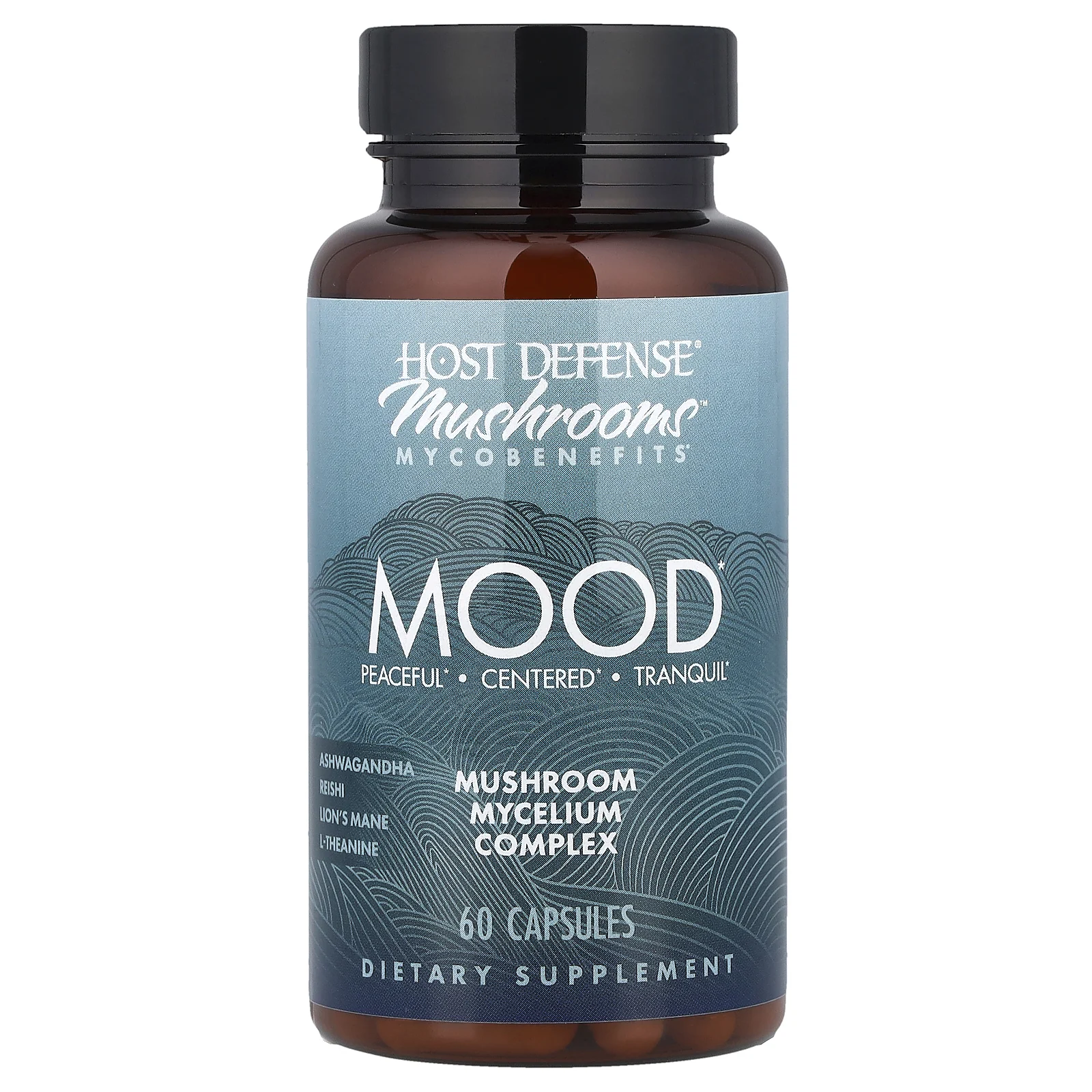 Host Defense, Mushrooms ™ Mycobenefits, Mood, 60 капсул