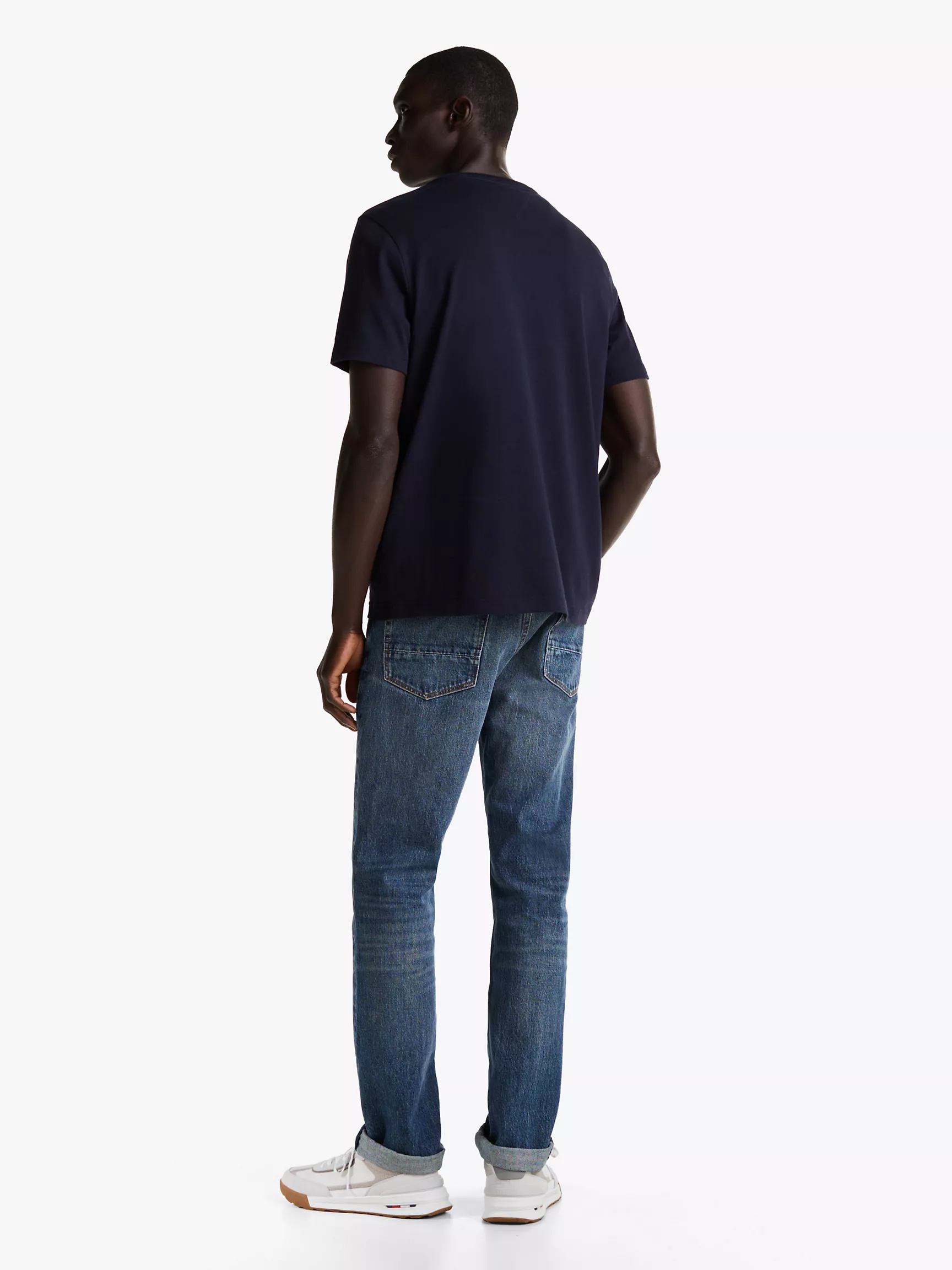 Мужская футболка Tommy Hilfiger, Футболка с вышитыми флагами Hilfiger