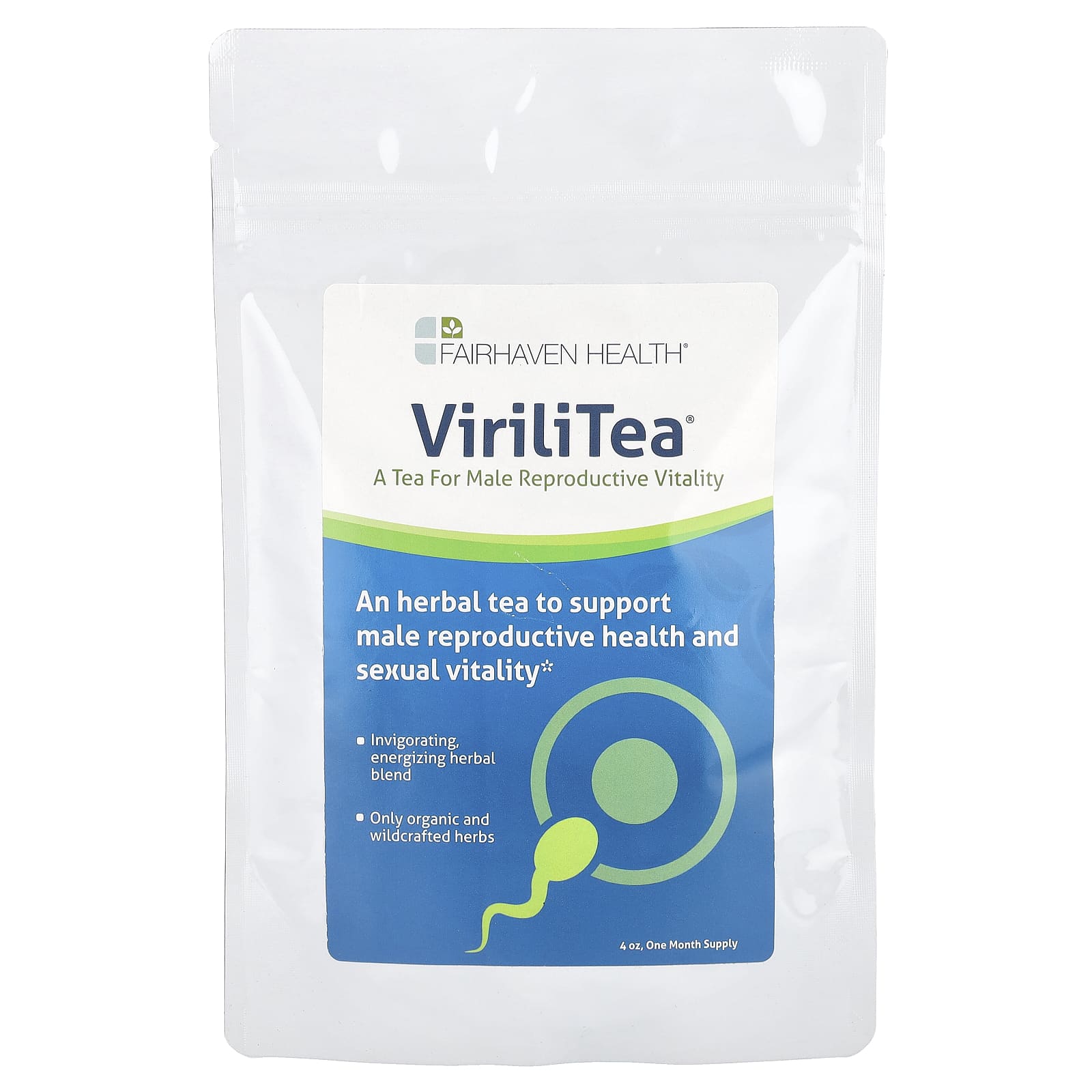 Fairhaven Health, ViriliTea для мужчин, 4 унции