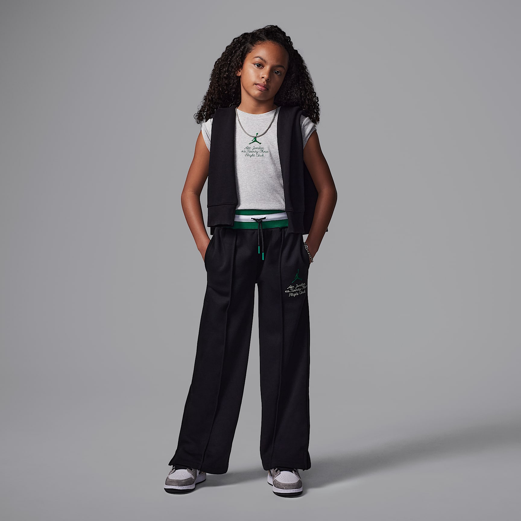 Jordan Court of Legends Big Kids' Ribbed Tee