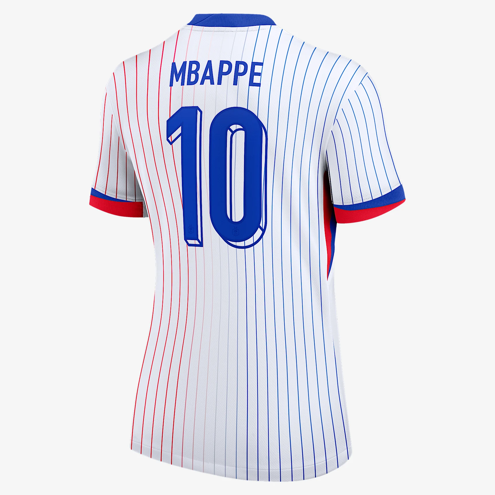 Kylian Mbappé France National Team 2024 Stadium Away Women's Nike Dri-FIT Soccer Jersey