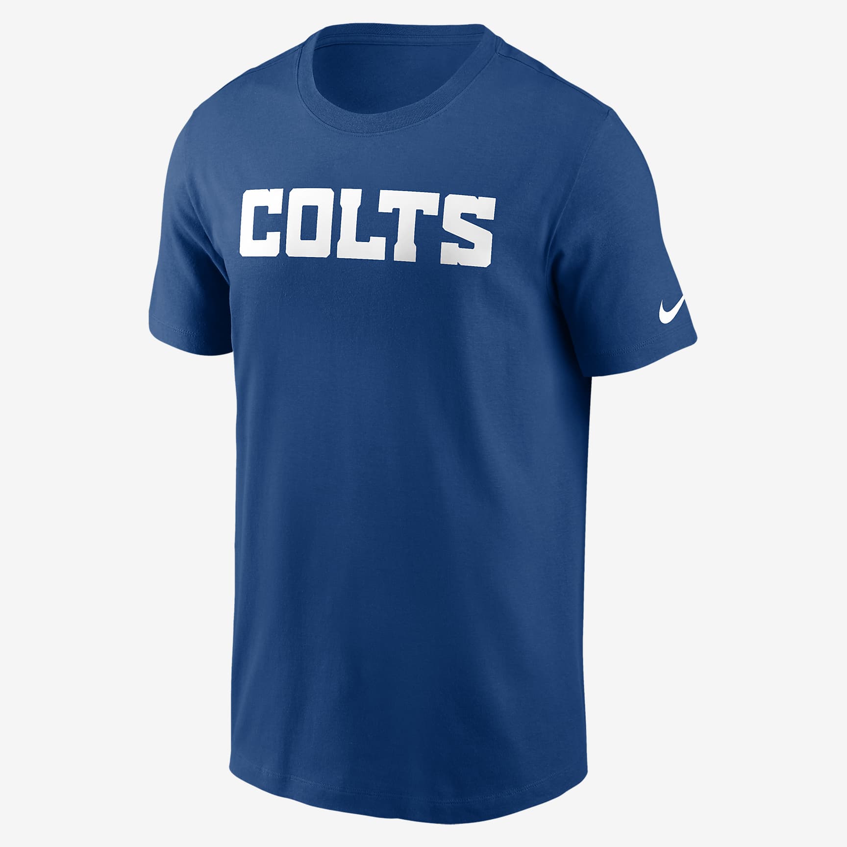 Indianapolis Colts Primetime Wordmark Essential Men's Nike NFL T-Shirt