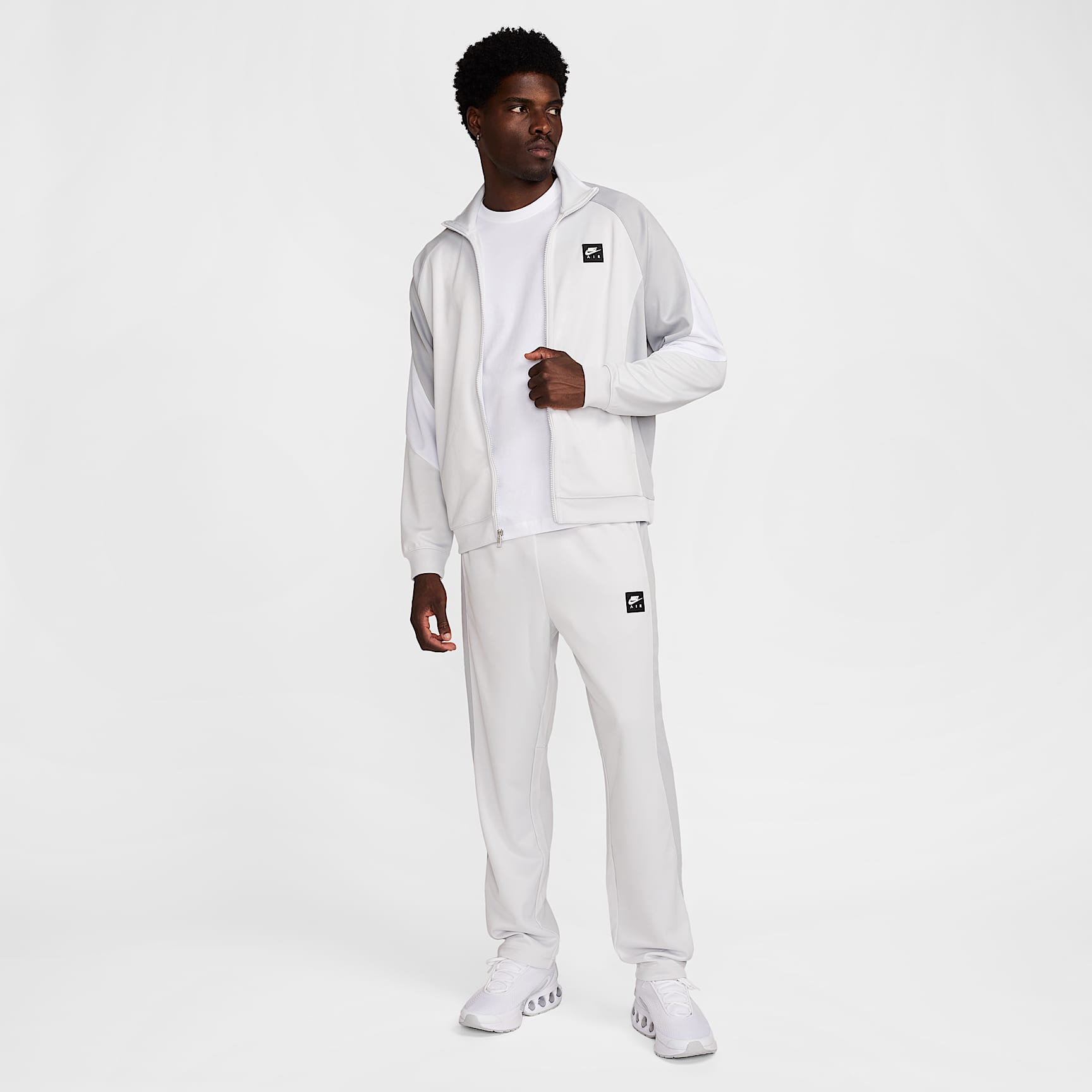 Nike Air Men's Poly-Knit Full-Zip Jacket