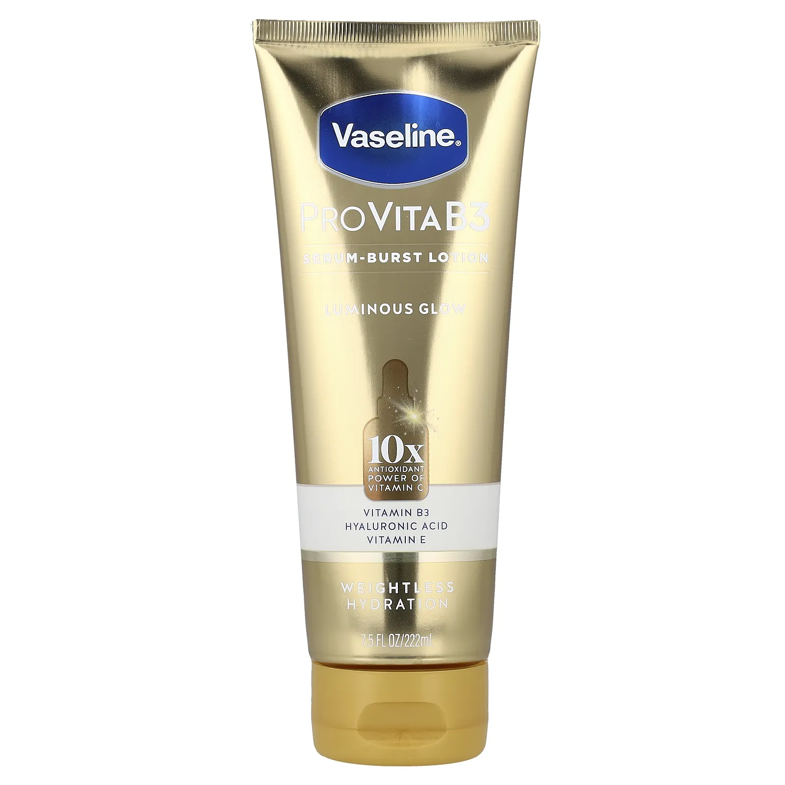 Vaseline, ProVita B3, Serum-Burst, лосьон для кожи, сияющий, 222 мл (7,5 жидк. унции)