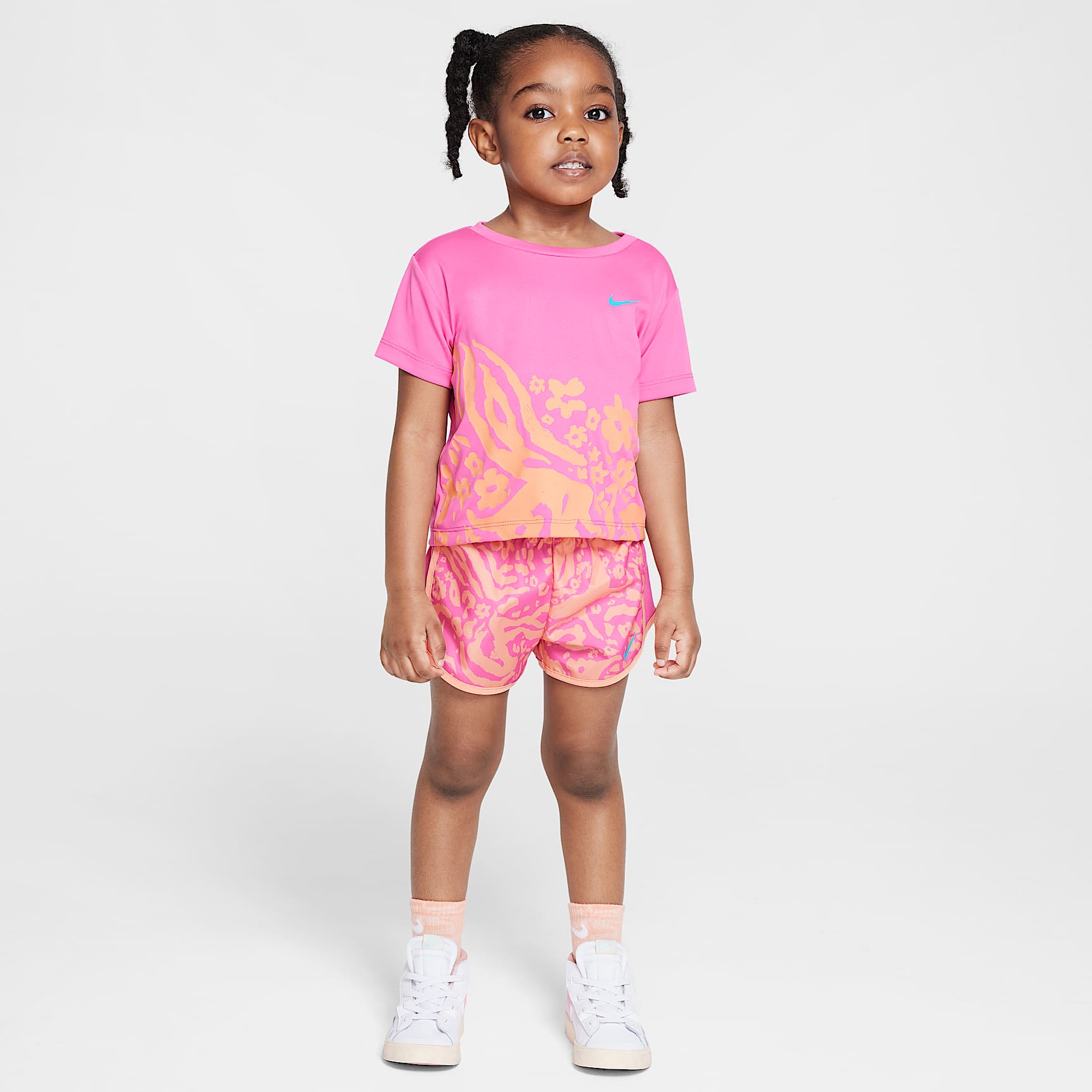 Nike Dri-FIT Toddler Wild Flower 2-Piece Tempo Set