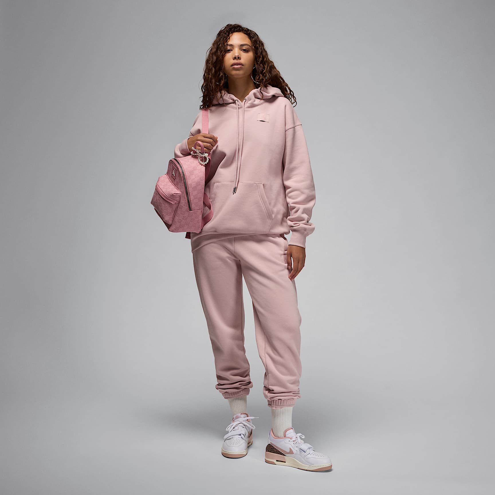 Jordan Flight Fleece Women's Satin-Lined Pullover Hoodie