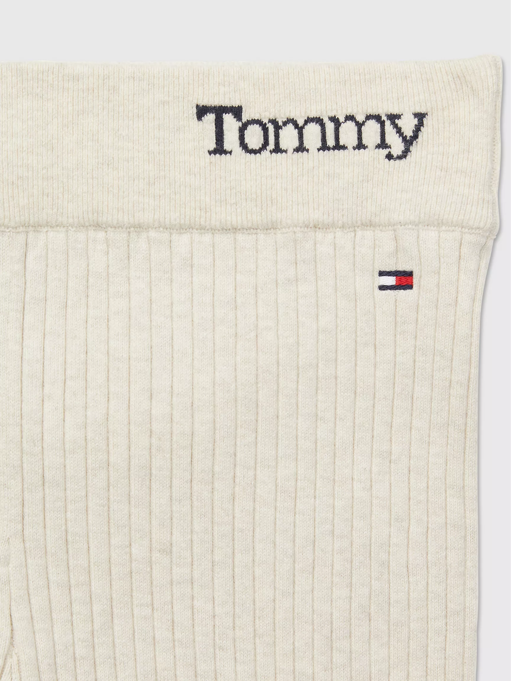 Брюки для девочек Tommy Hilfiger, Детские вязаные брюки в рубчик