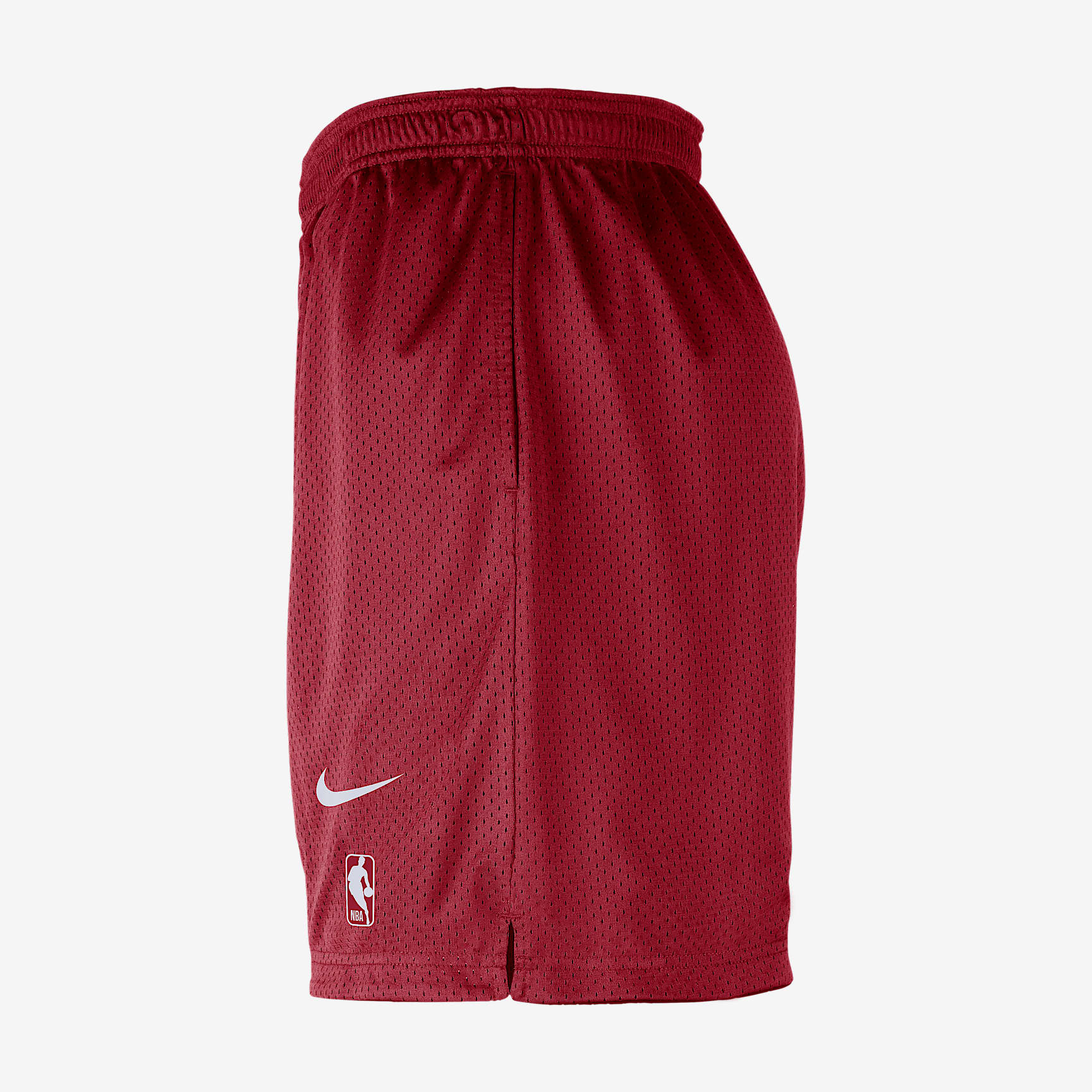Miami Heat Courtside Men's Nike NBA Mesh Practice Shorts