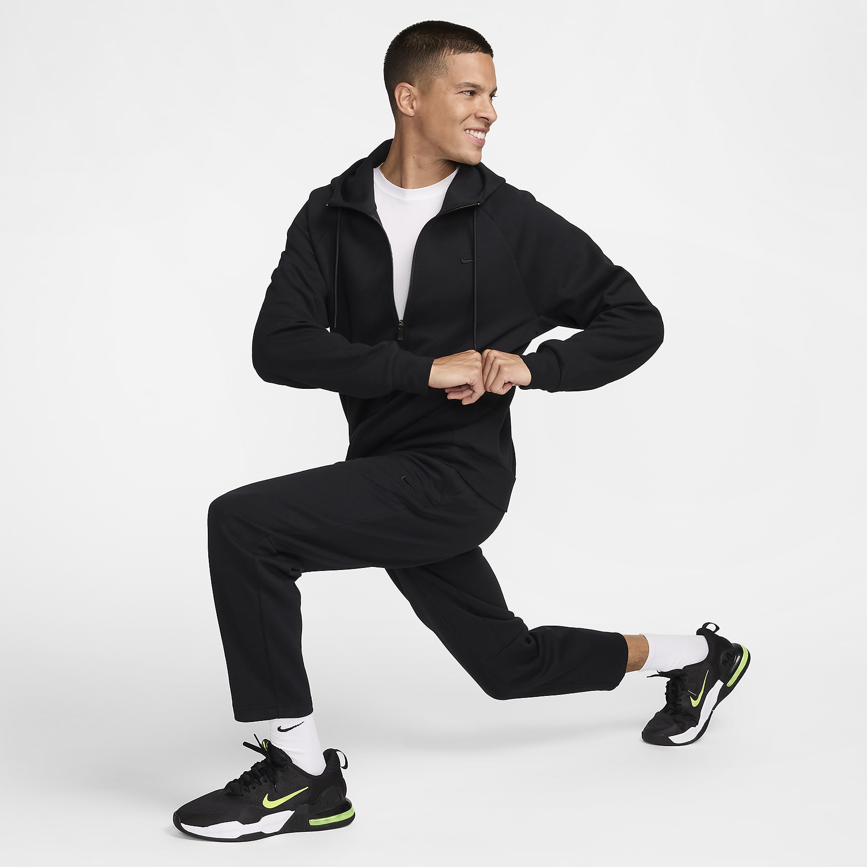 Nike Primary Fleece Men's Dri-FIT UV Full-Zip Performance Hoodie