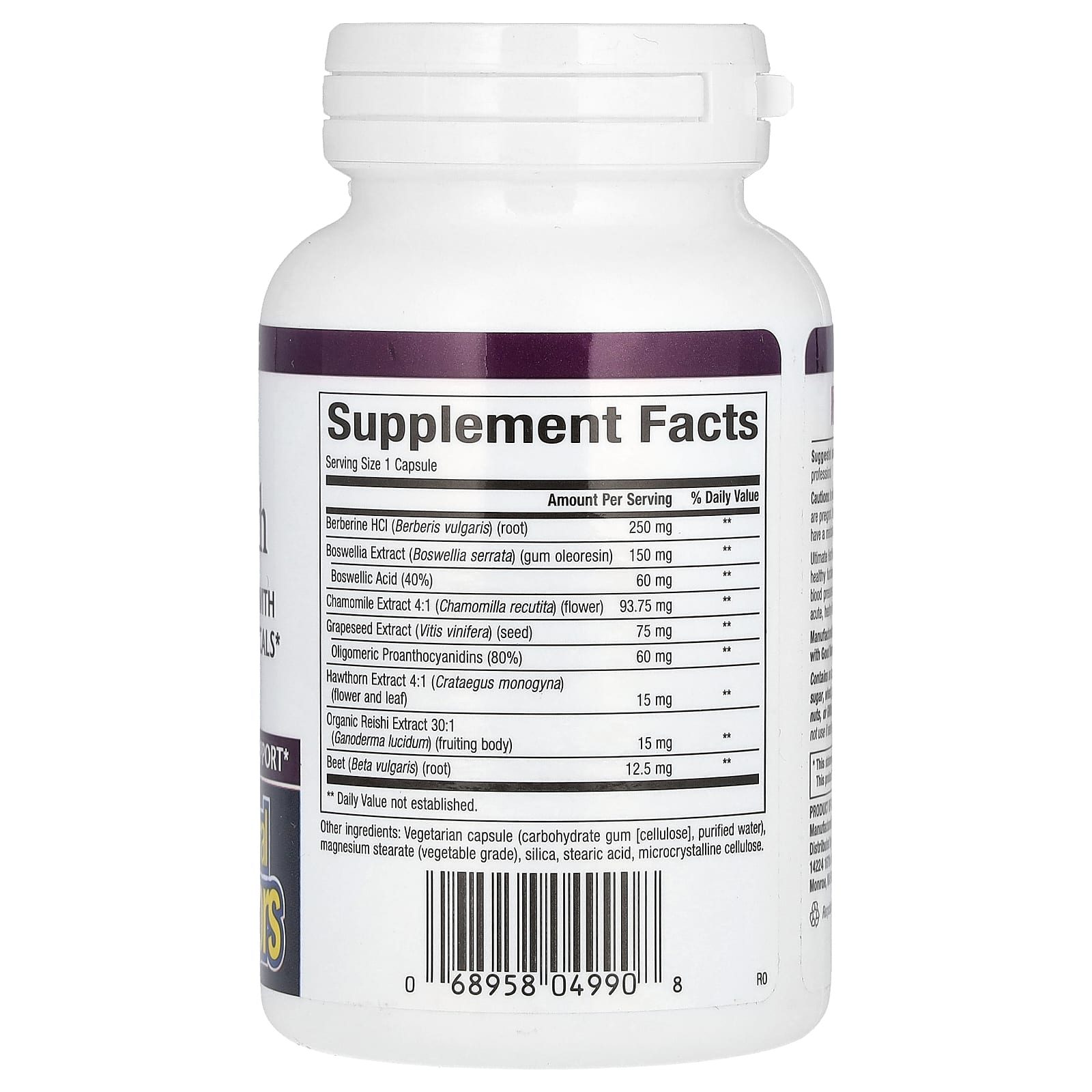 Natural Factors, Ultimate Heart Health, для здоровья сердца, 90 растительных капсул