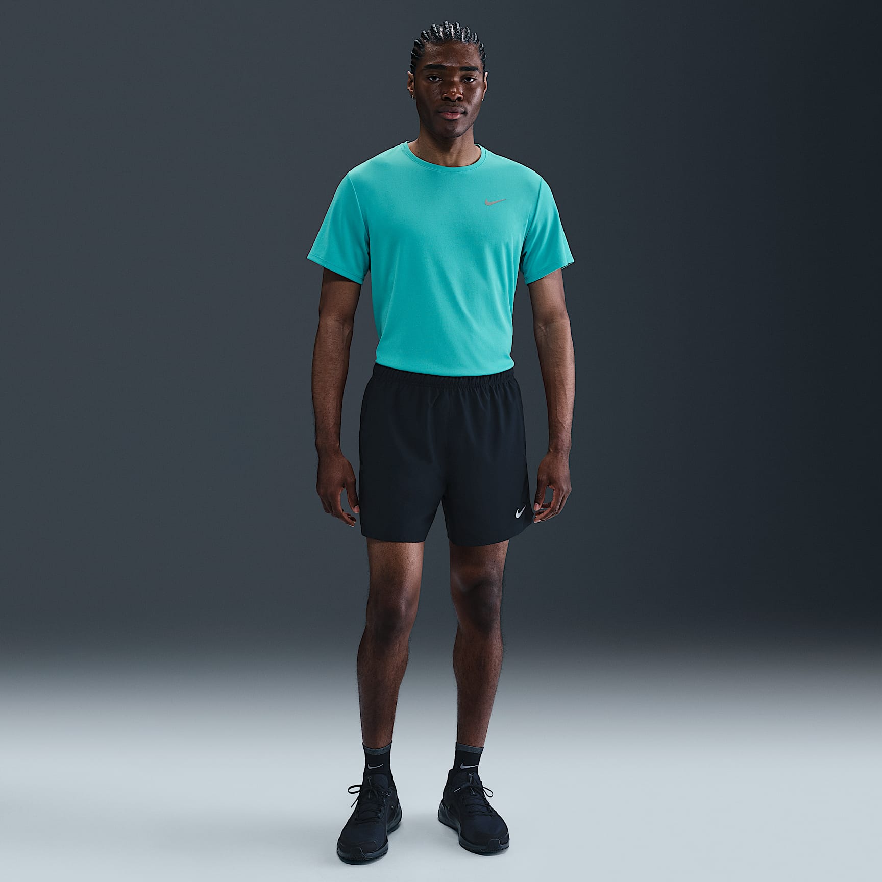 Nike Miler Men's Dri-FIT UV Short-Sleeve Running Top