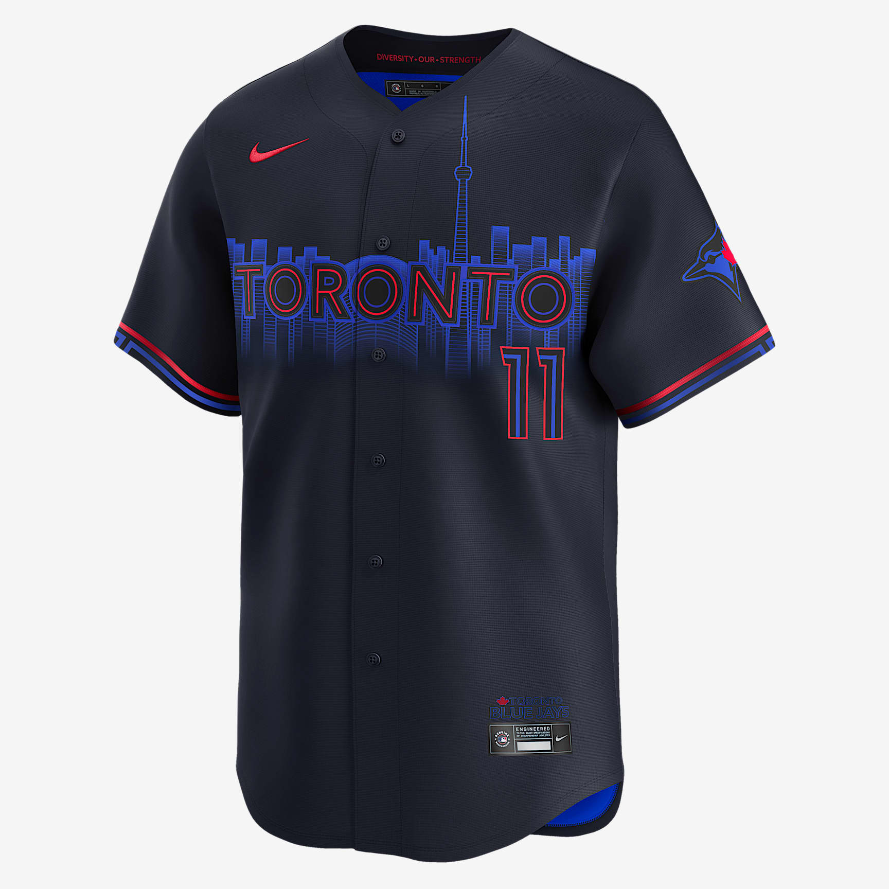 Bo Bichette Toronto Blue Jays City Connect Men's Nike Dri-FIT ADV MLB Limited Jersey