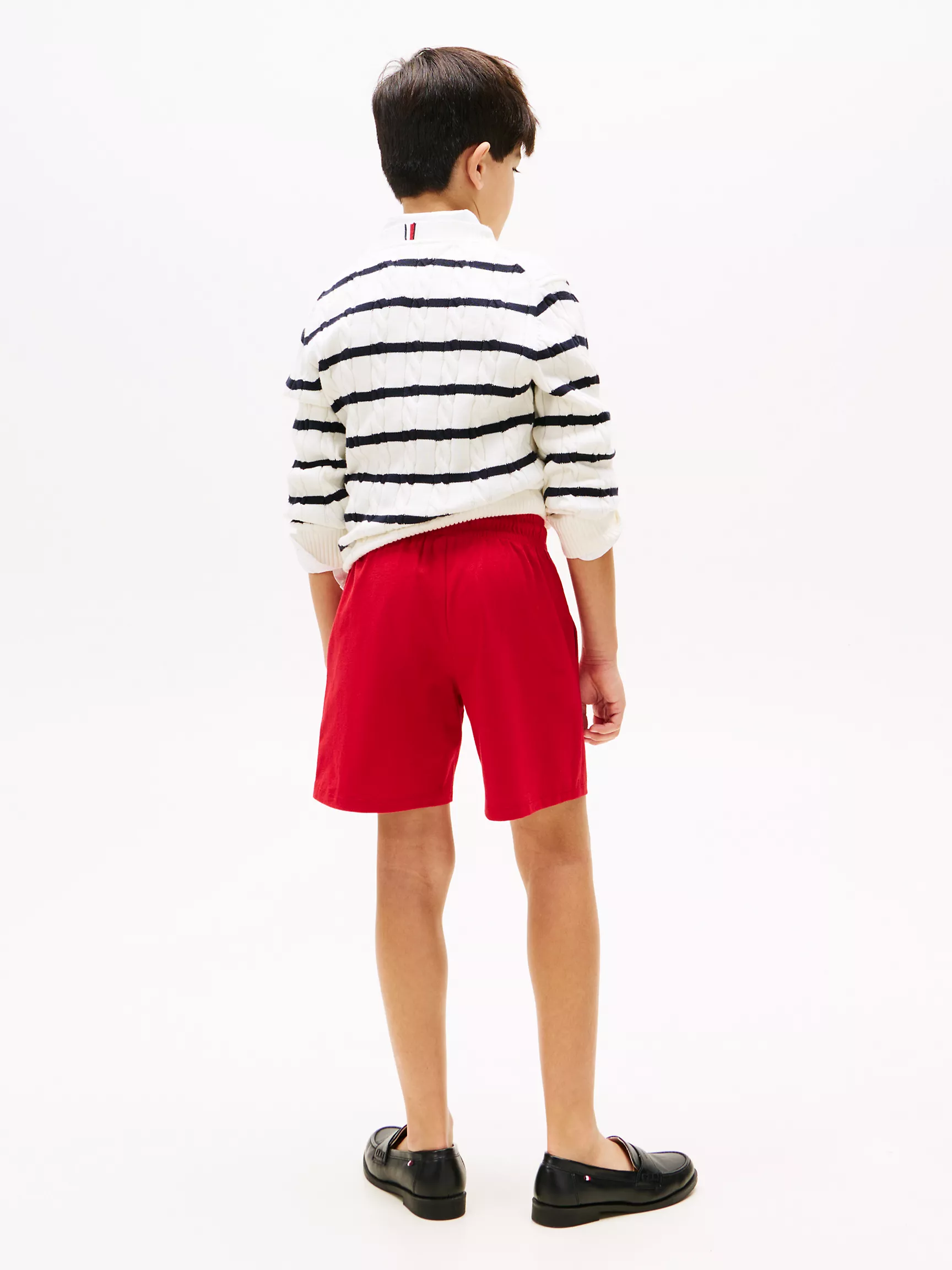 Короткие шорты для мальчиков Tommy Hilfiger, Детские спортивные шорты с графическим принтом 85