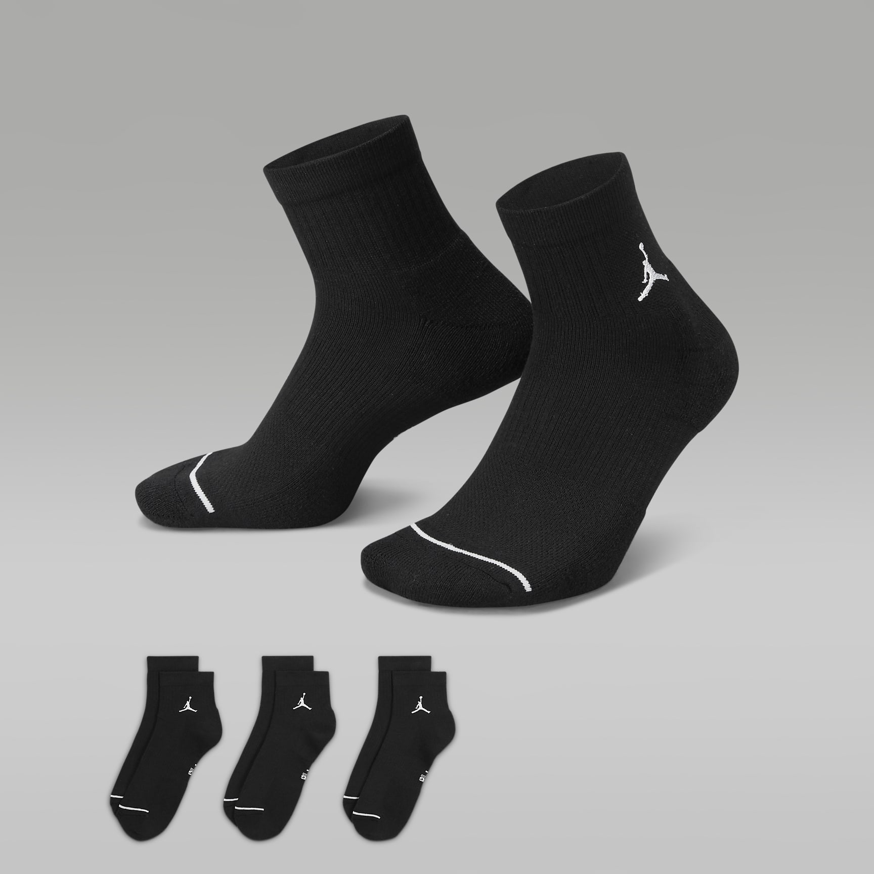 Jordan Everyday Ankle Socks (3 Pairs)