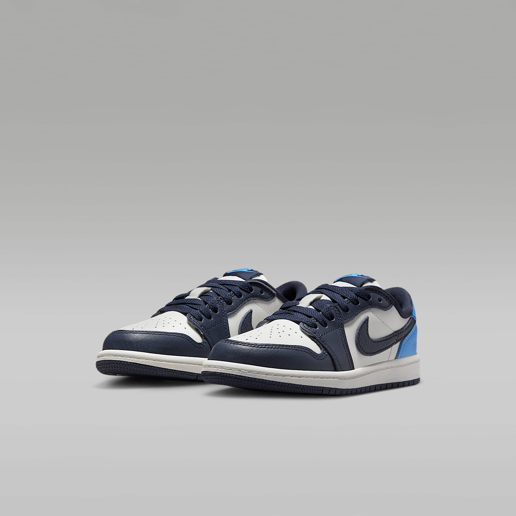 Jordan 1 Retro Low "Obsidian" Little Kids' Shoes